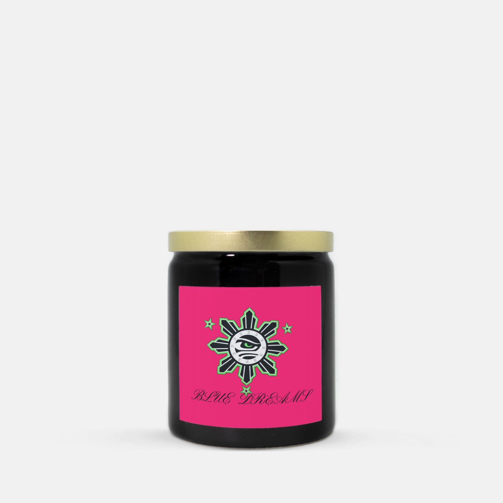 Candle Ceramic 8oz (Black)