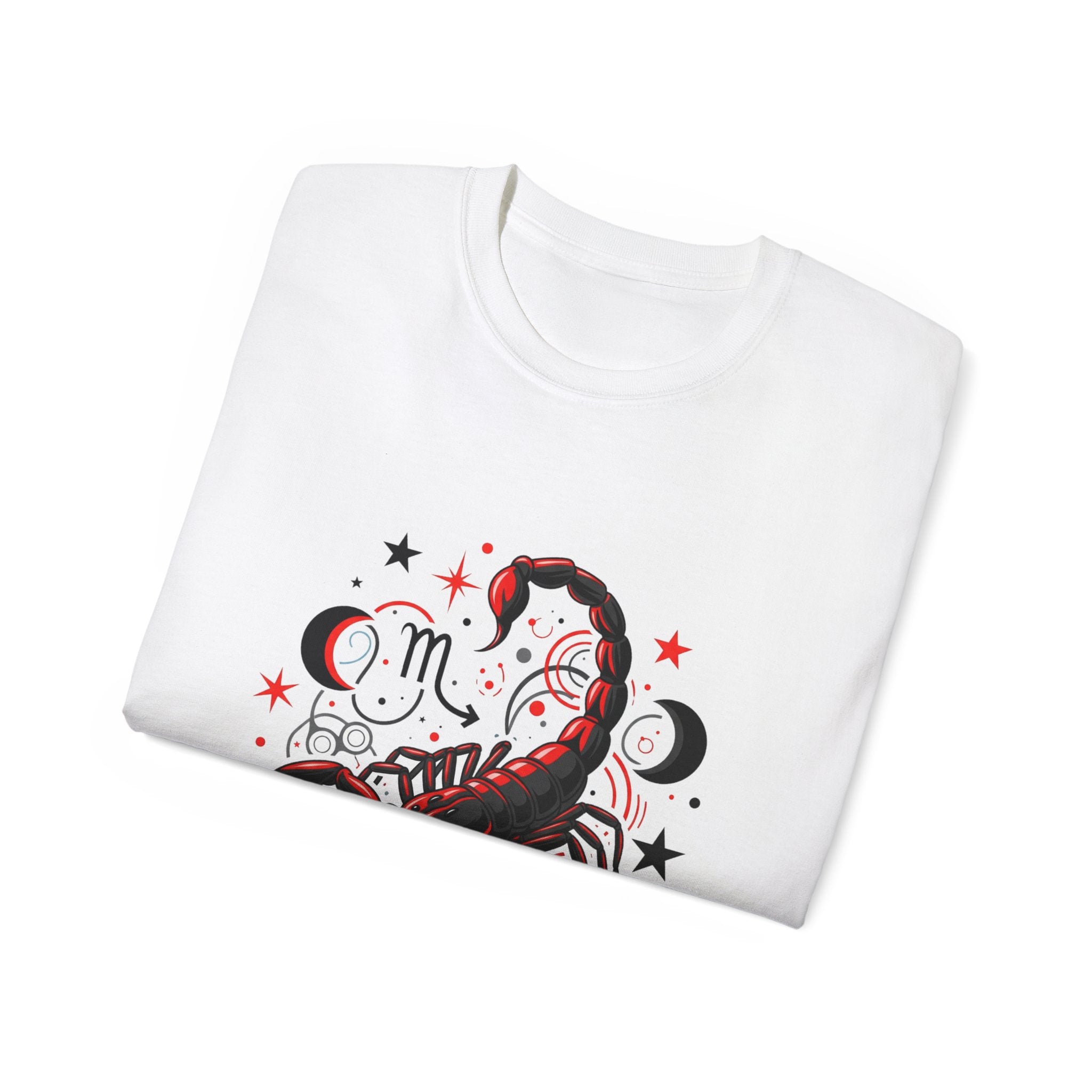 Scorpio Zodiac Tee - Unisex Cotton Shirt, Astrology Gift, Horoscope Tee, Birthday Present, Celestial Apparel