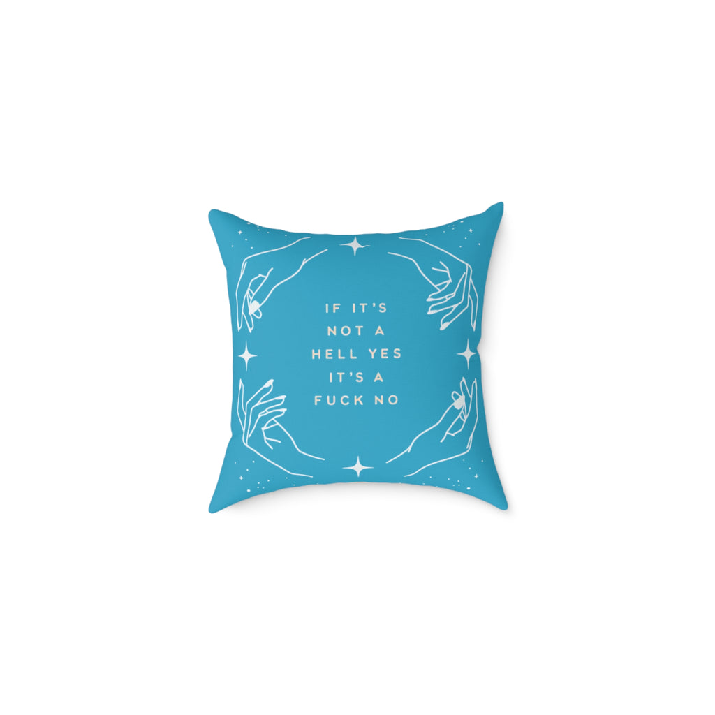 Square Poly Canvas Pillow