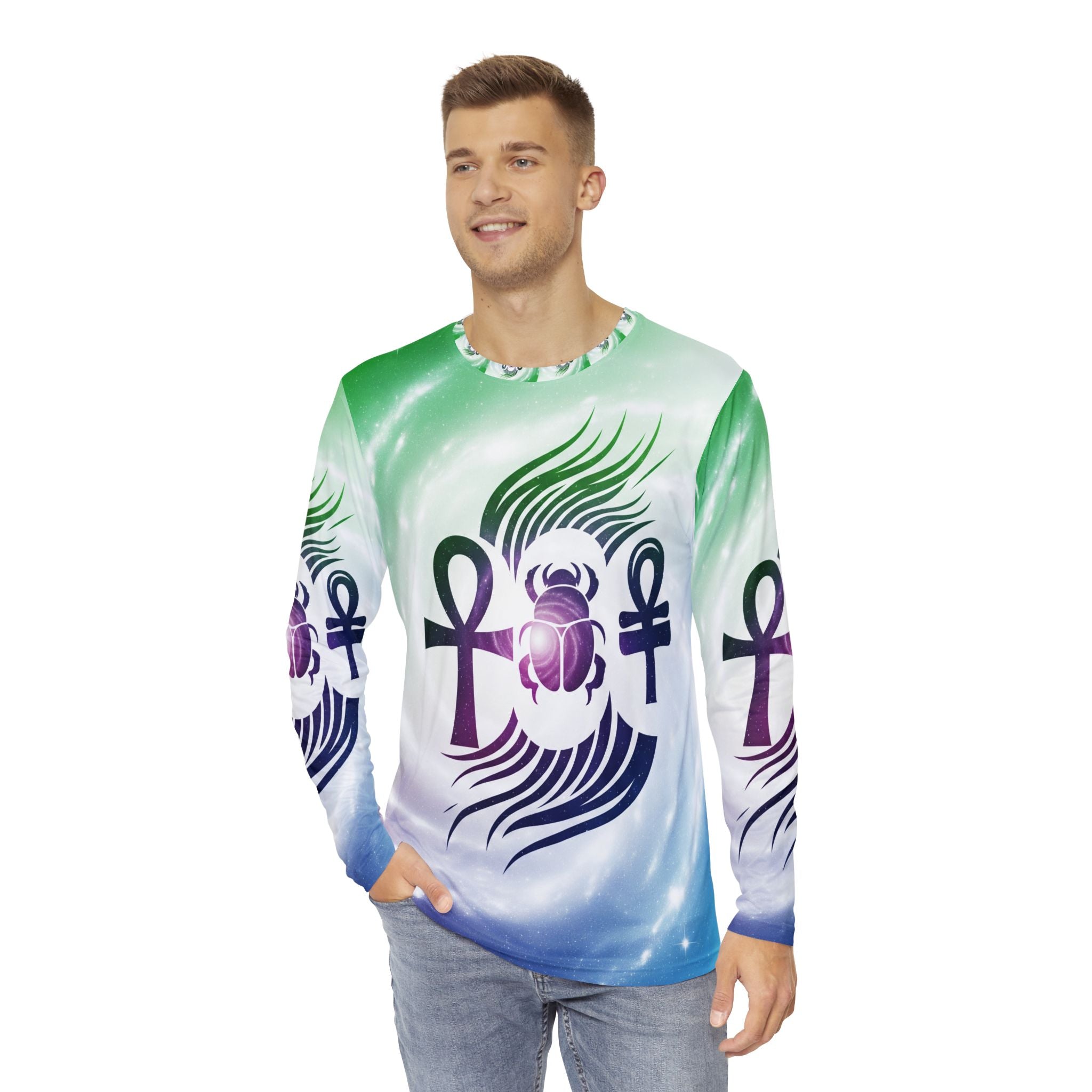 Men's Long Sleeve Shirt (AOP)