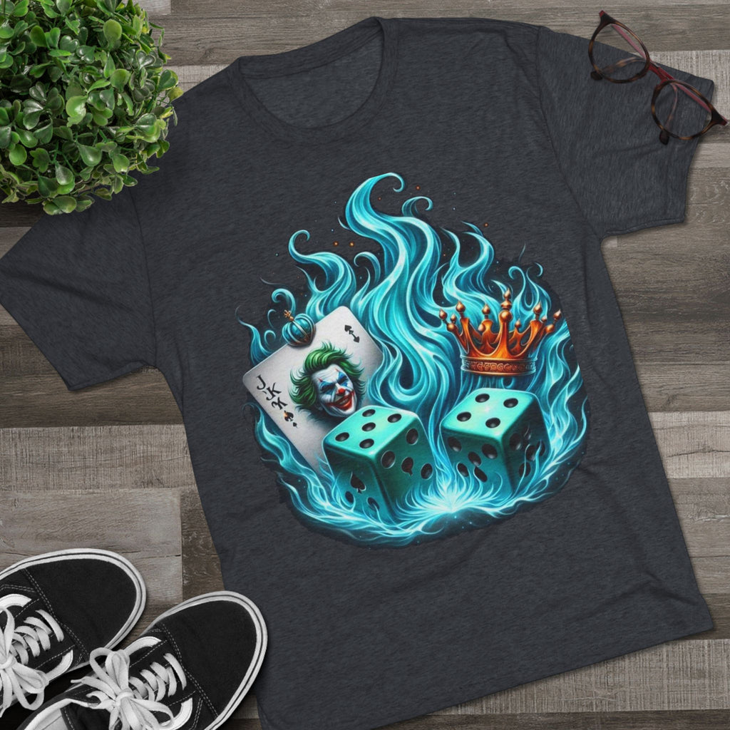 Gaming-Inspired Crew Tee: Joker Design, Cool Graphic T-Shirt, Casual Wear for Gamers, Perfect Gift for Game Night, Unique Collectible