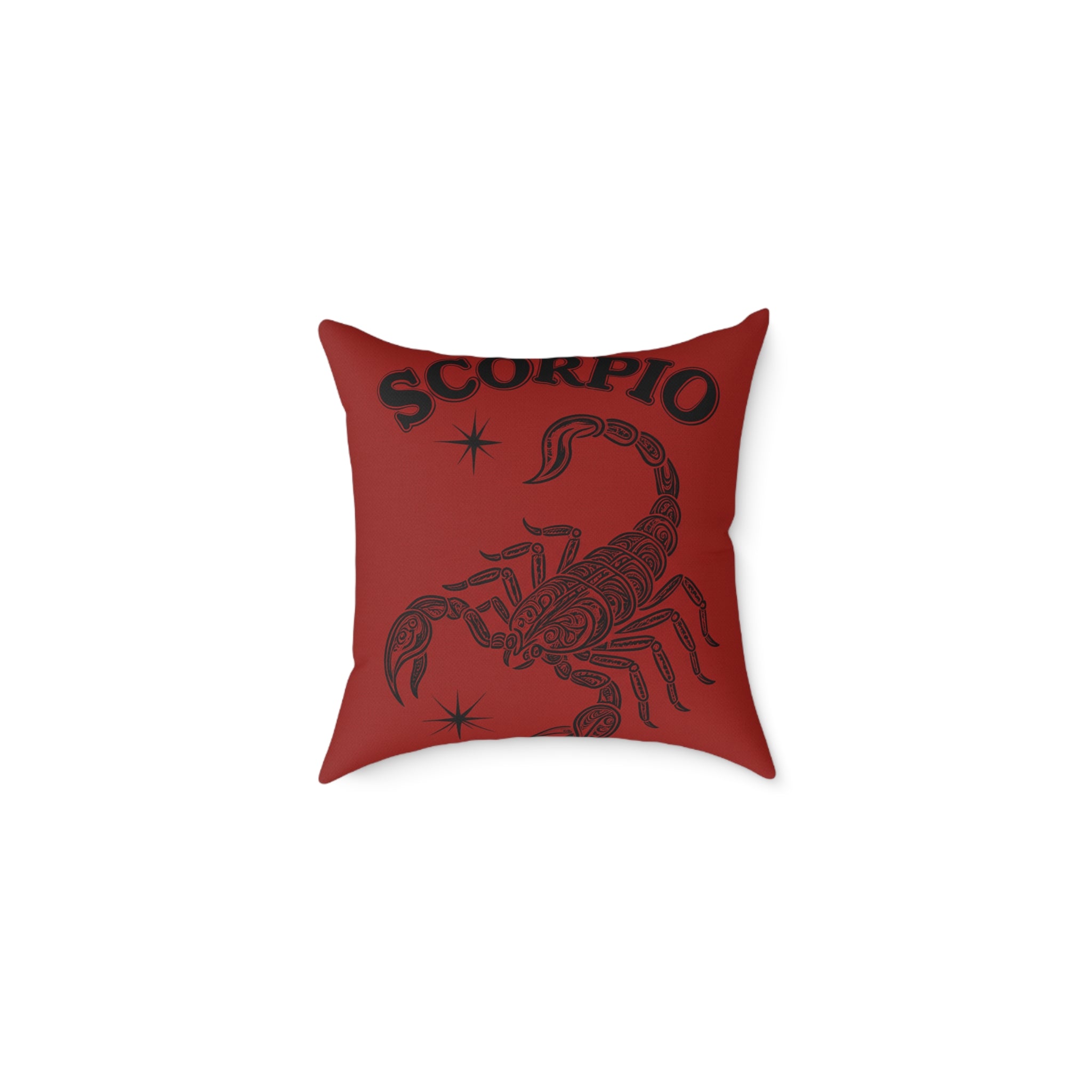 Scorpio Astrology Pillow, Zodiac Decor, Home Throw Cushion, Scorpio Gift, Astrology Lovers Pillows