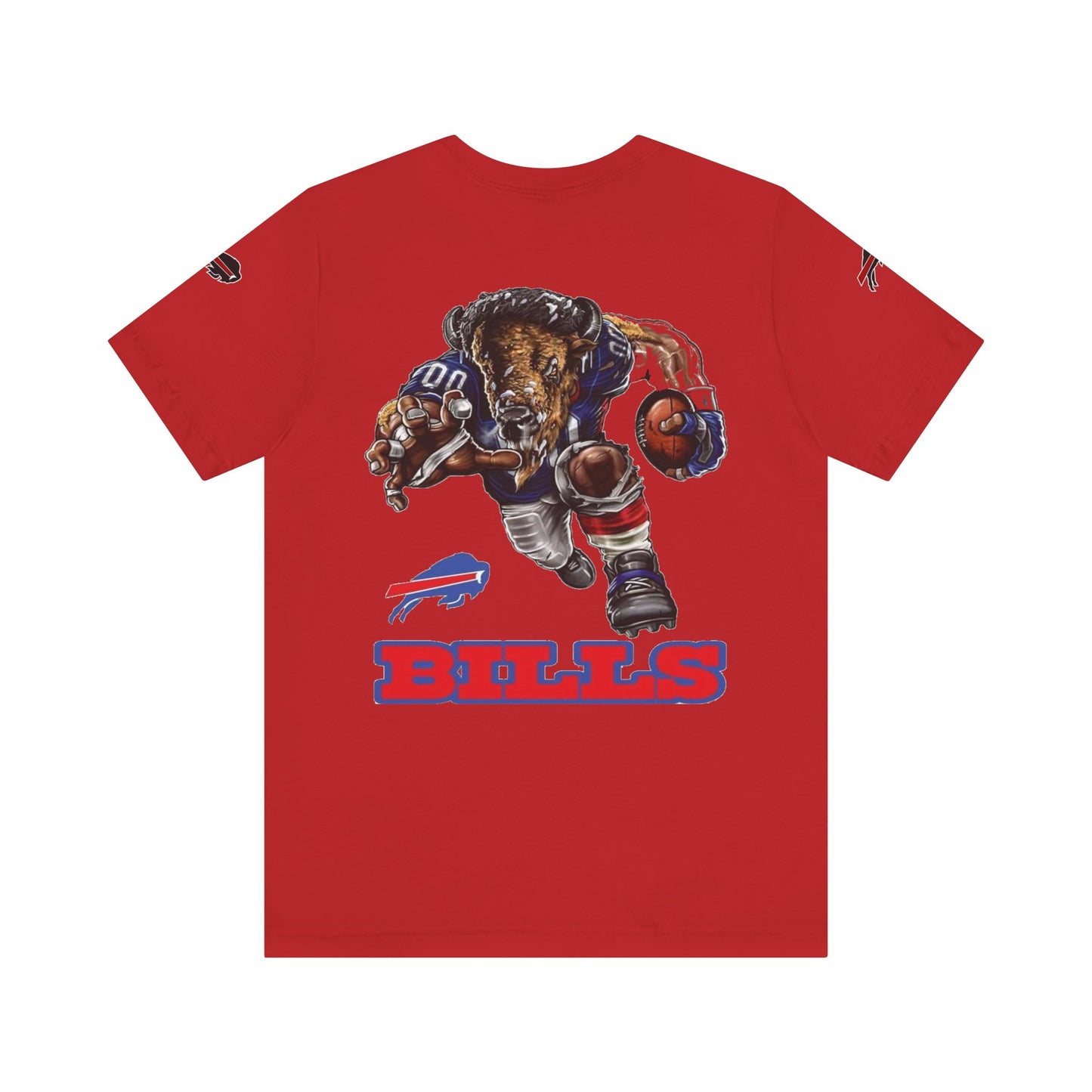 New York City & Bills Graphic Tee - Unisex Jersey Short Sleeve Shirt for Sports Fans