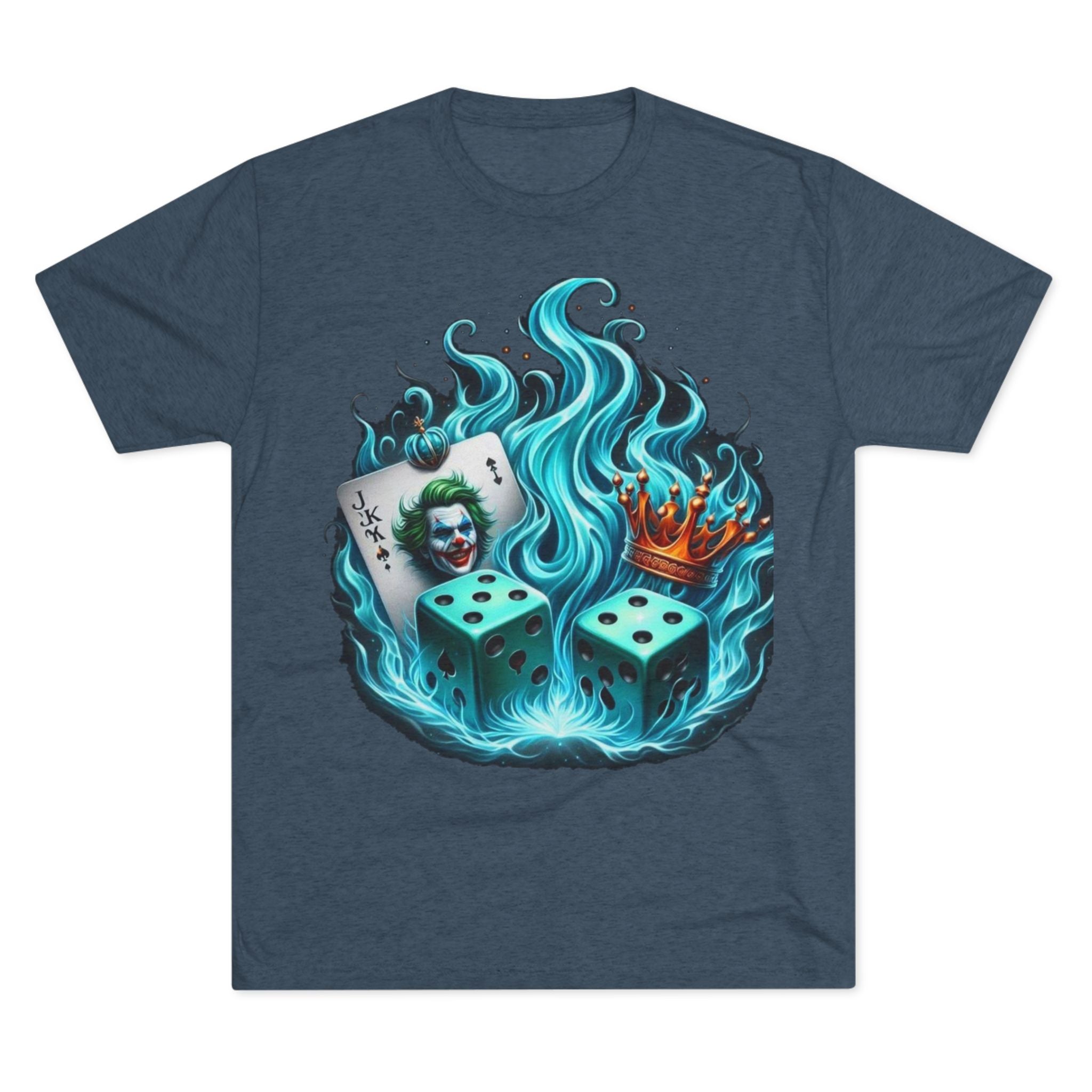 Gaming-Inspired Crew Tee: Joker Design, Cool Graphic T-Shirt, Casual Wear for Gamers, Perfect Gift for Game Night, Unique Collectible