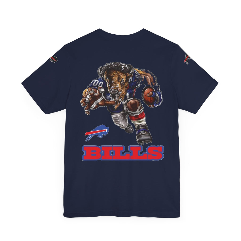 New York City & Bills Graphic Tee - Unisex Jersey Short Sleeve Shirt for Sports Fans