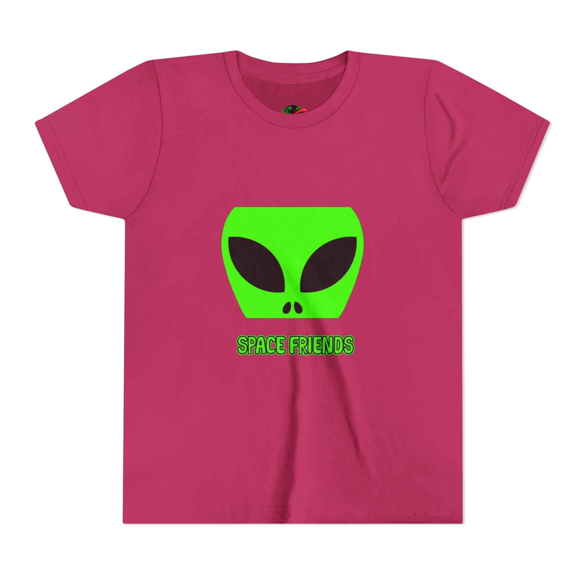 Space Friends Youth Tee, Alien Graphic T-Shirt, Fun Kids Tee, Science Fiction Gift, Space Lover Shirt