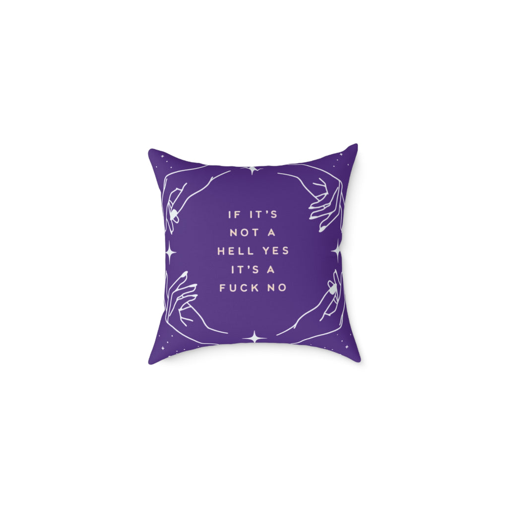 Bold Affirmation Pillow, Decorative Pillow, Home Decor, Motivational Gift, Room Accent, Funny Quote Pillow