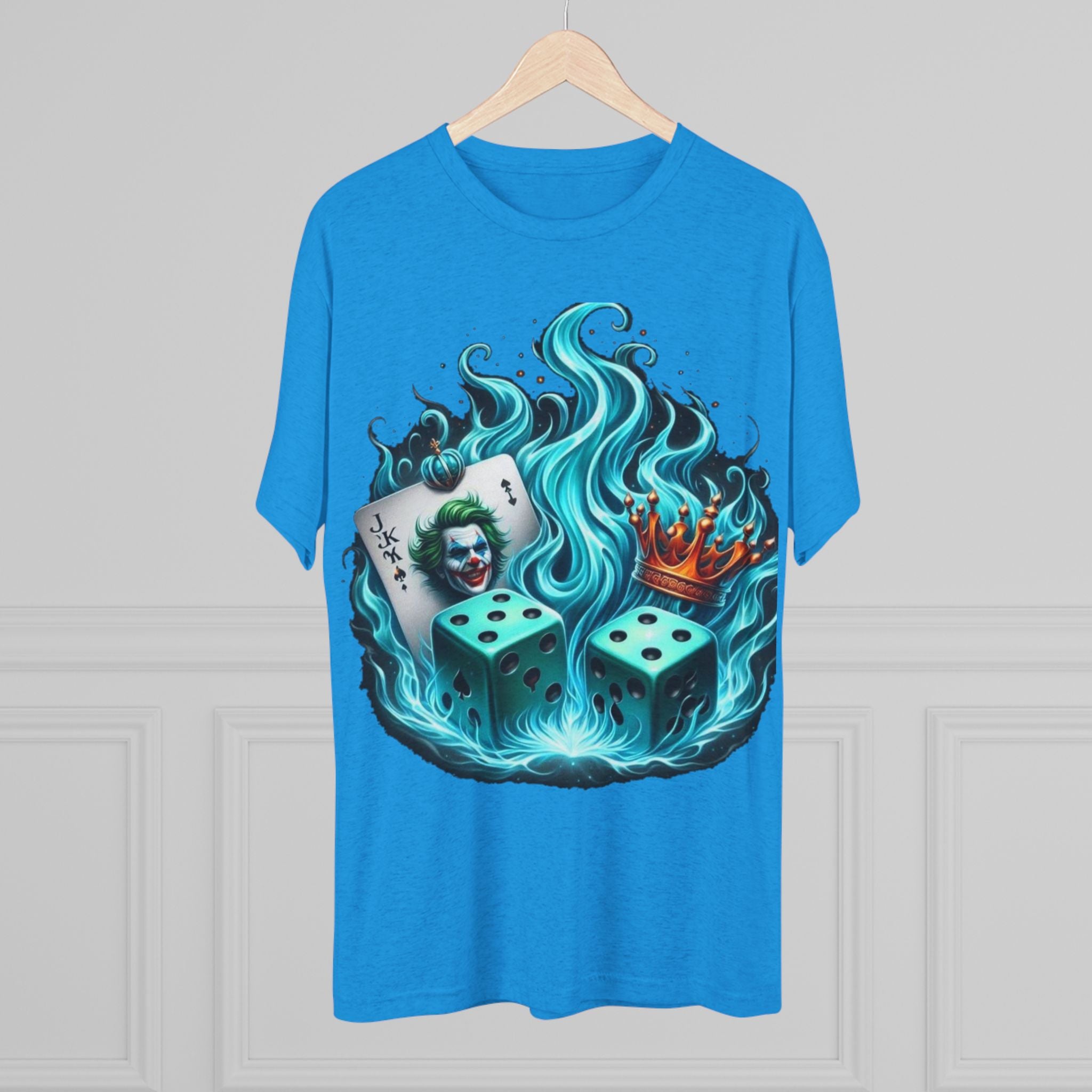 Gaming-Inspired Crew Tee: Joker Design, Cool Graphic T-Shirt, Casual Wear for Gamers, Perfect Gift for Game Night, Unique Collectible