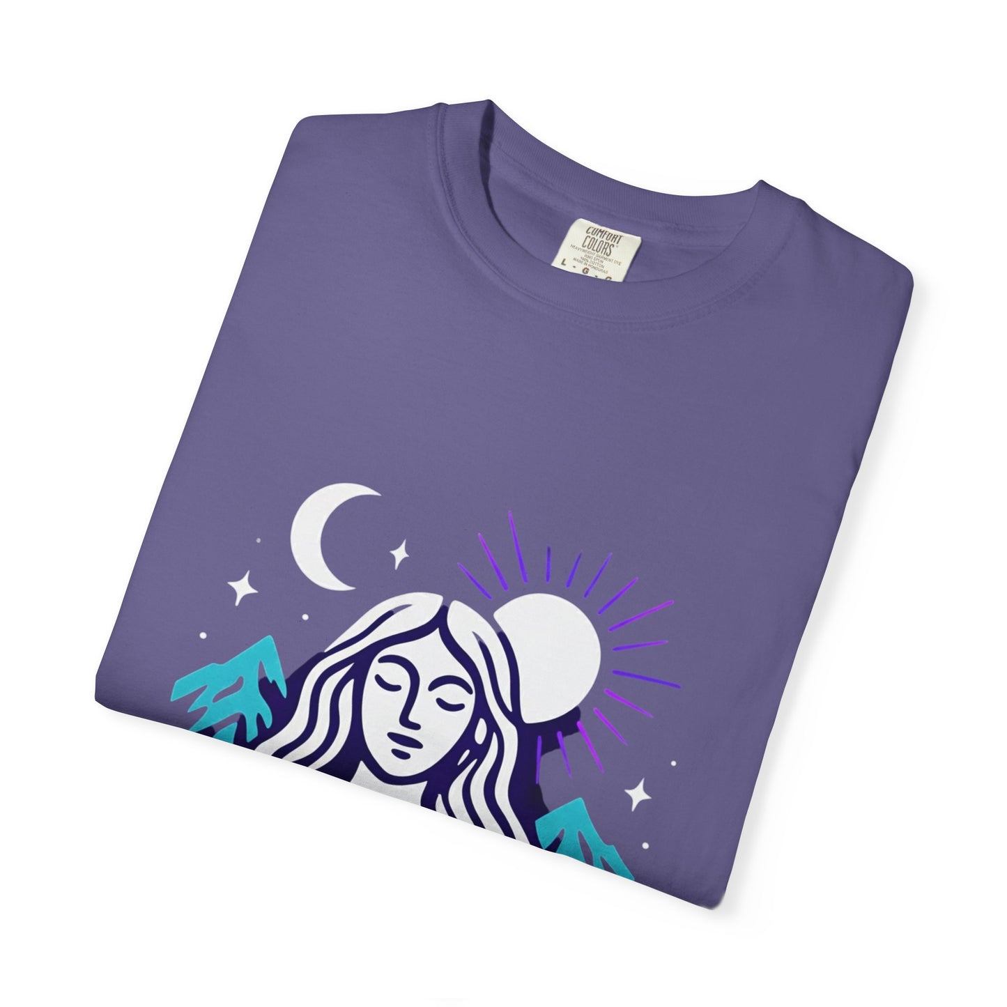 Astrology-Inspired Unisex Garment-Dyed T-Shirt, Celestial Graphic Tee, Retro Mountain T-Shirt, Festival Wear, Boho Vibe Shirt, Summer [...]