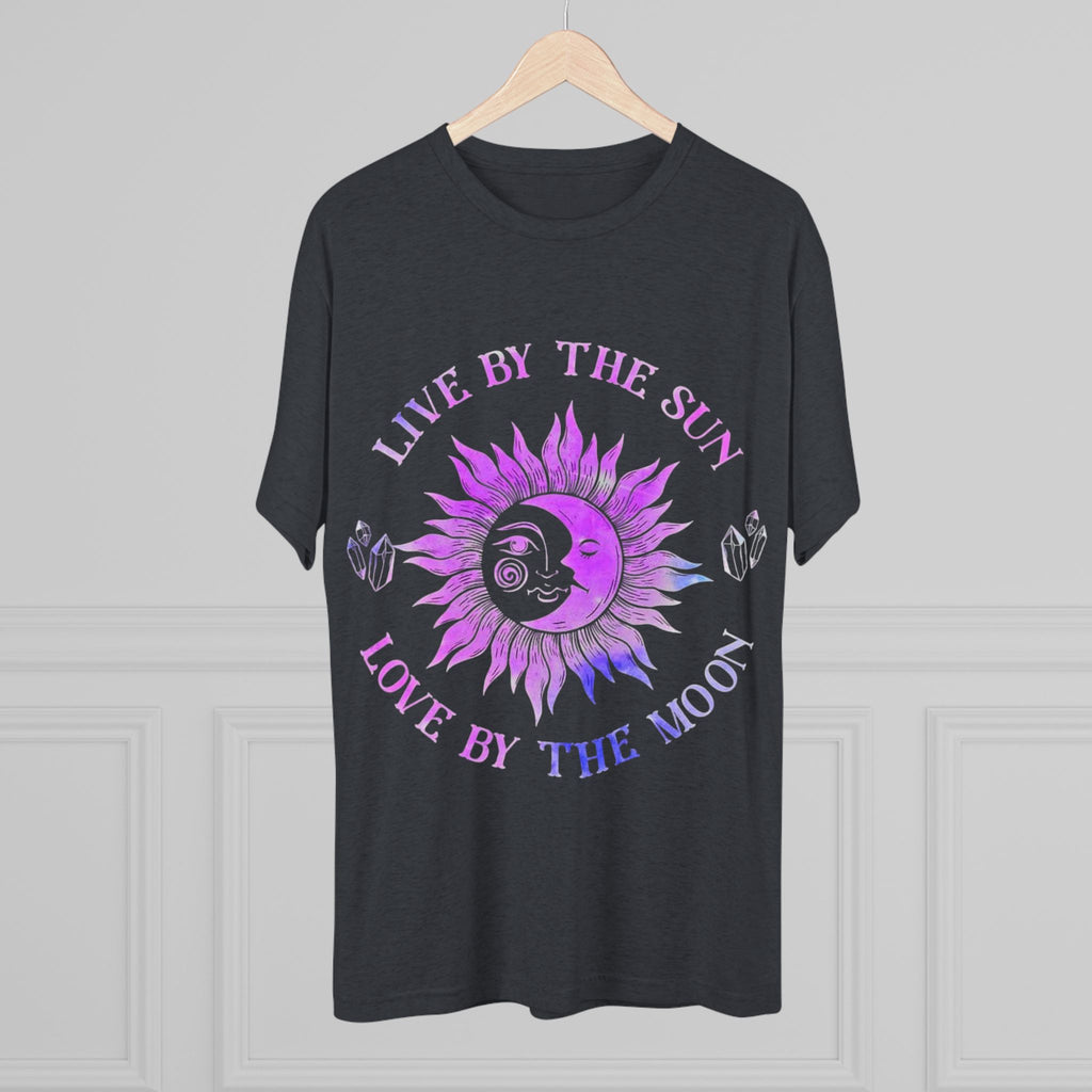 Live By The Sun, Love By The Moon T-Shirt, Unisex Graphic Tee, Astrology Shirt, Spiritual Apparel, Gift for Star Lovers