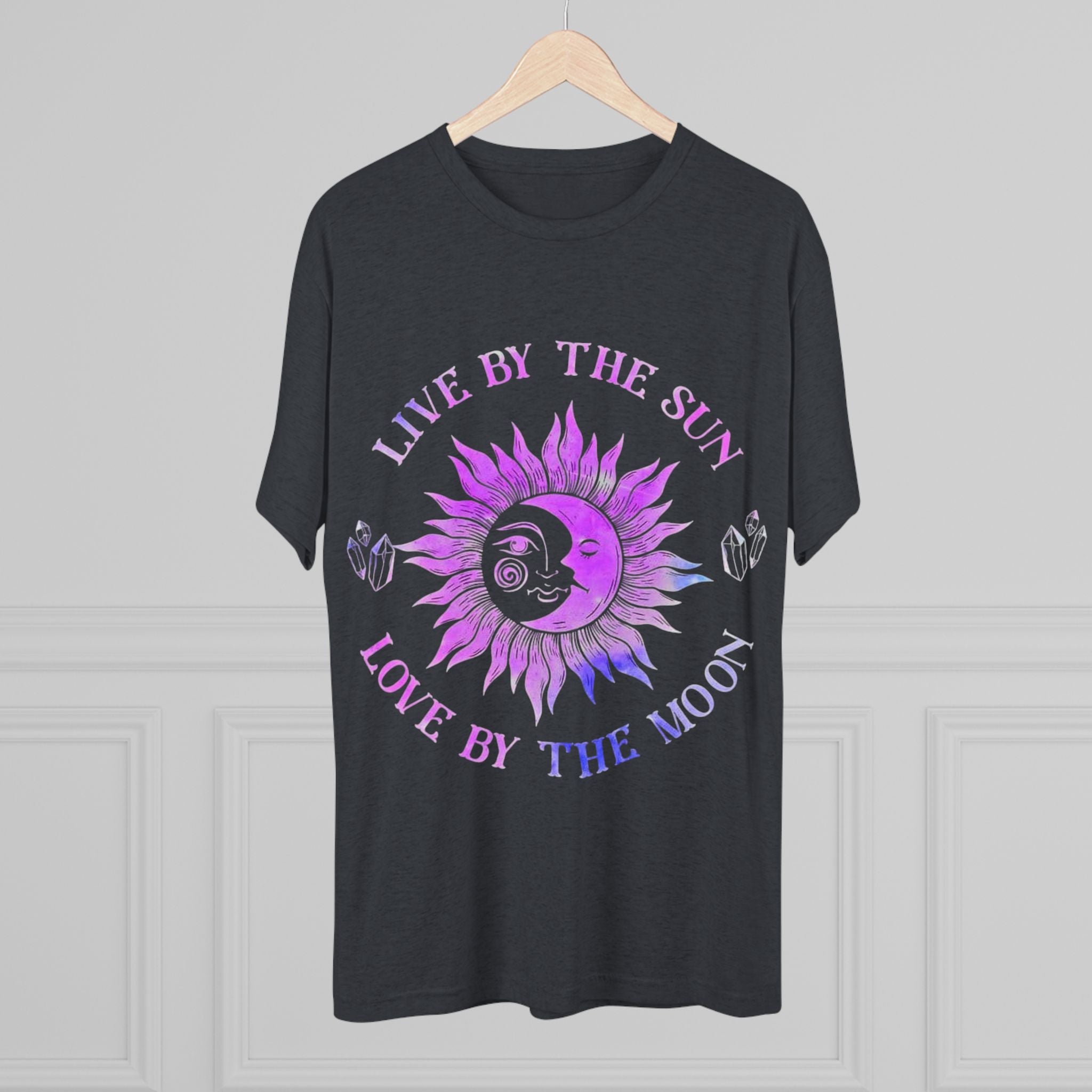 Live By The Sun, Love By The Moon T-Shirt, Unisex Graphic Tee, Astrology Shirt, Spiritual Apparel, Gift for Star Lovers
