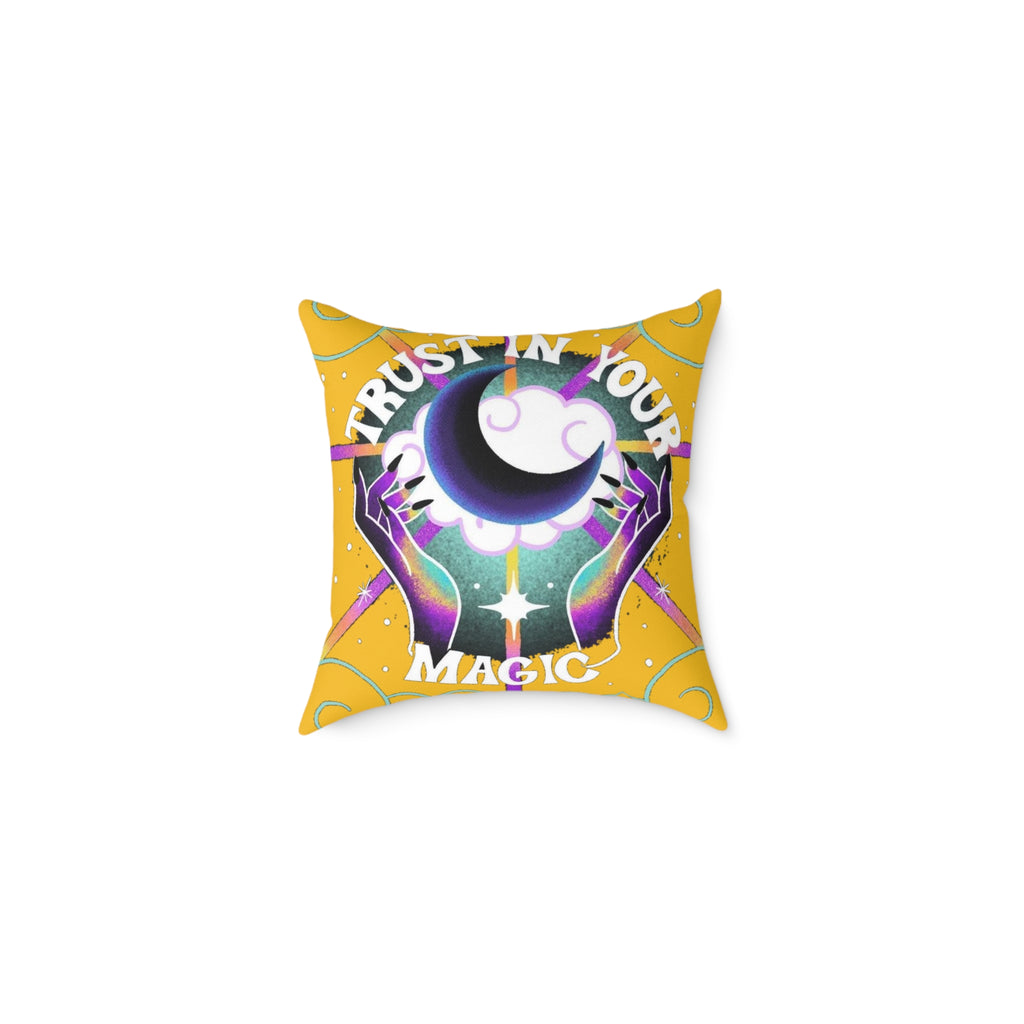 Square Poly Canvas Pillow