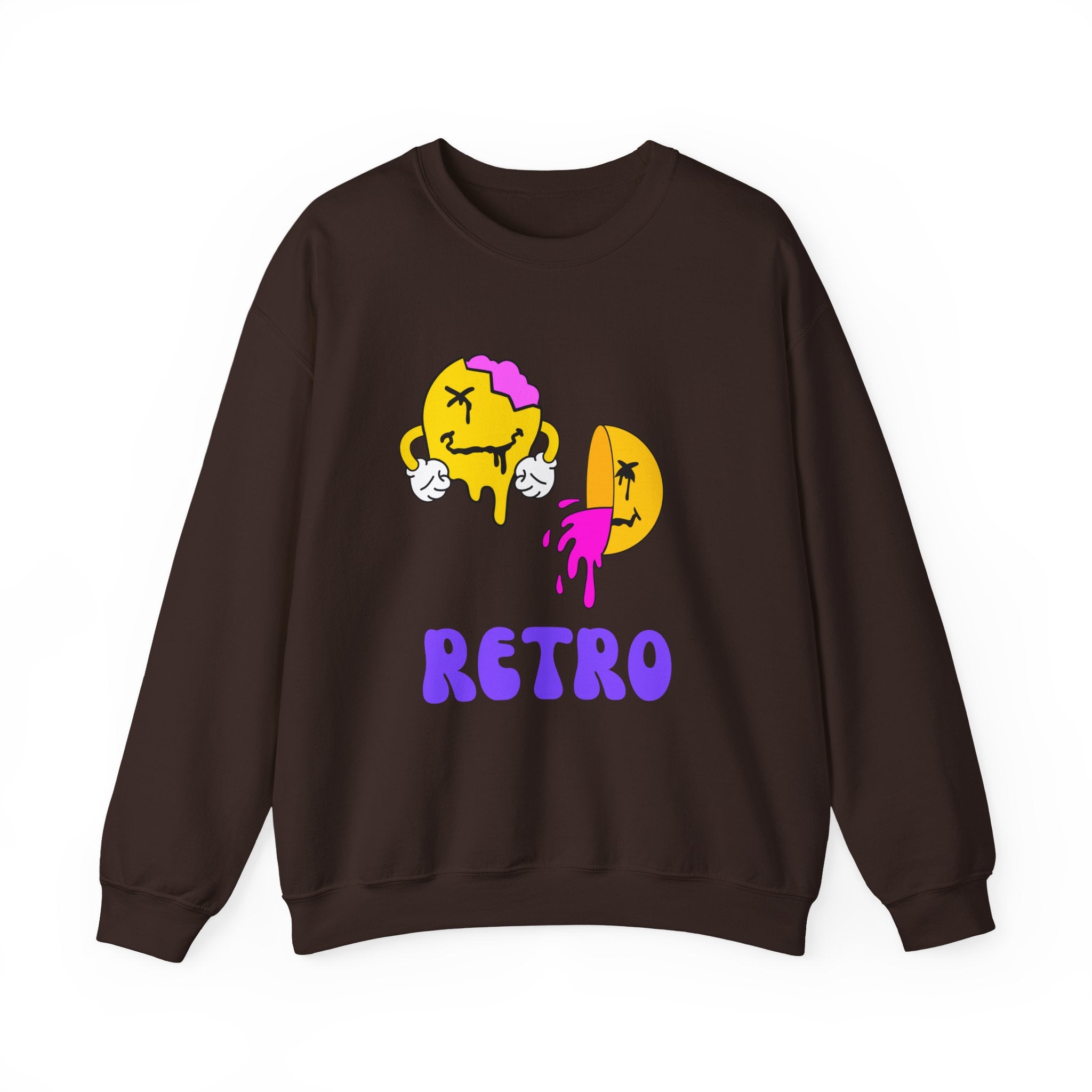 Retro Vibes Sweatshirt, Vintage Crewneck Jumper, 90s Style Pullover, Classic Sweater, Hipster Top