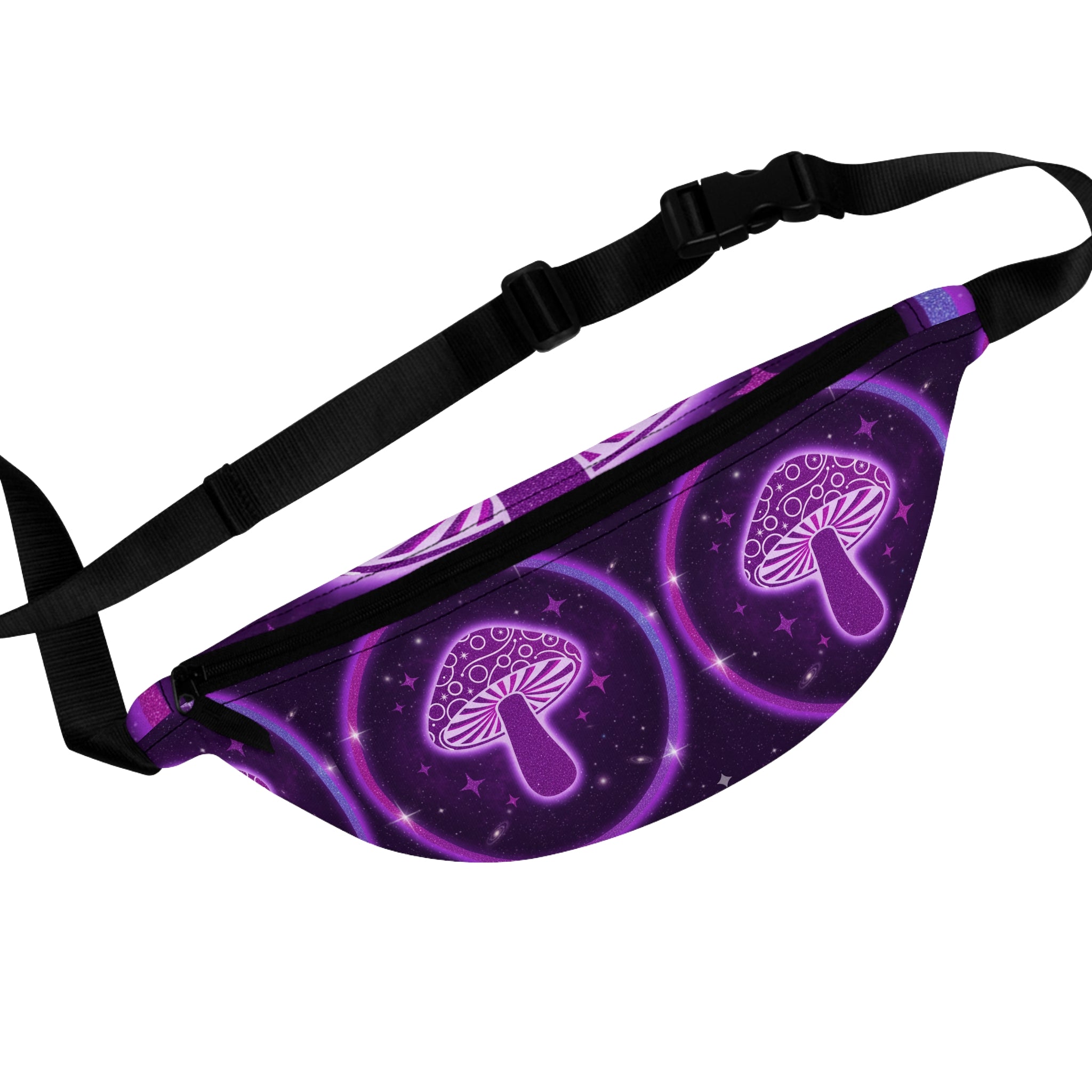 Psychedelic Mushroom Fanny Pack | Perfect for Festivals, Travel, Hiking, Outdoor Adventures, Unique Gift