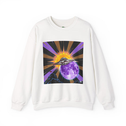 Cosmic Vibes Crewneck Sweatshirt, UFO Graphic Sweatshirt, Unisex Space Sweatshirt, Retro Astronaut Apparel, Gifts for Space Lovers, [...]