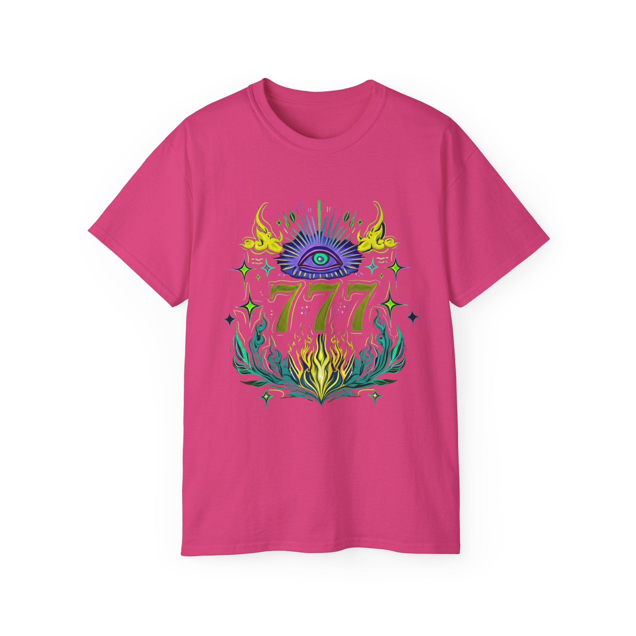 Mystical Eye Graphic Tee | Spiritual Gift, Unisex T-Shirt, Festival Wear, Astrology Shirt, Bohemian Style