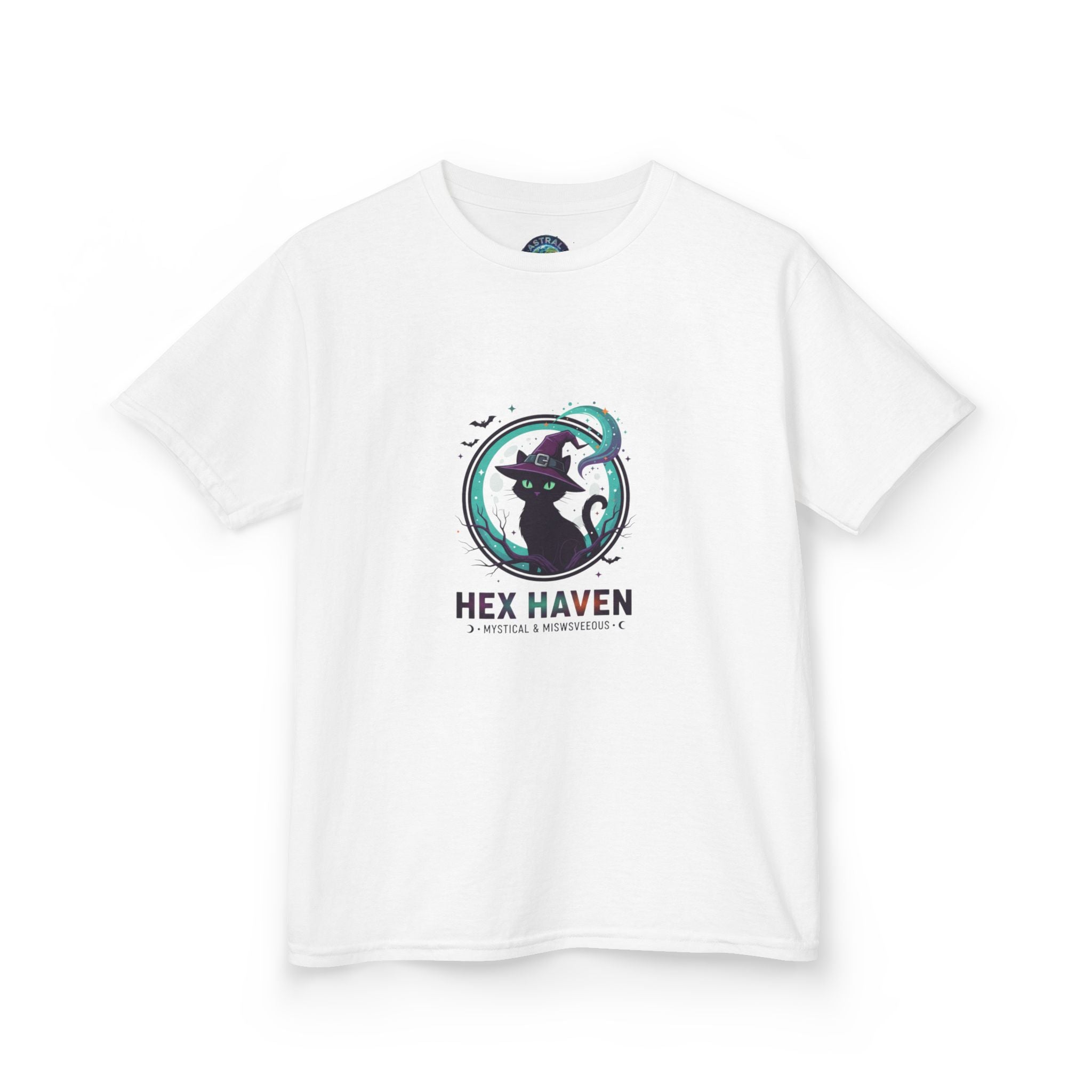 Kids Hex Haven Tee - Magical Fun, Perfect for Playdates, Birthdays, Halloween, Cozy Everyday Wear, Gift for Young Wizards