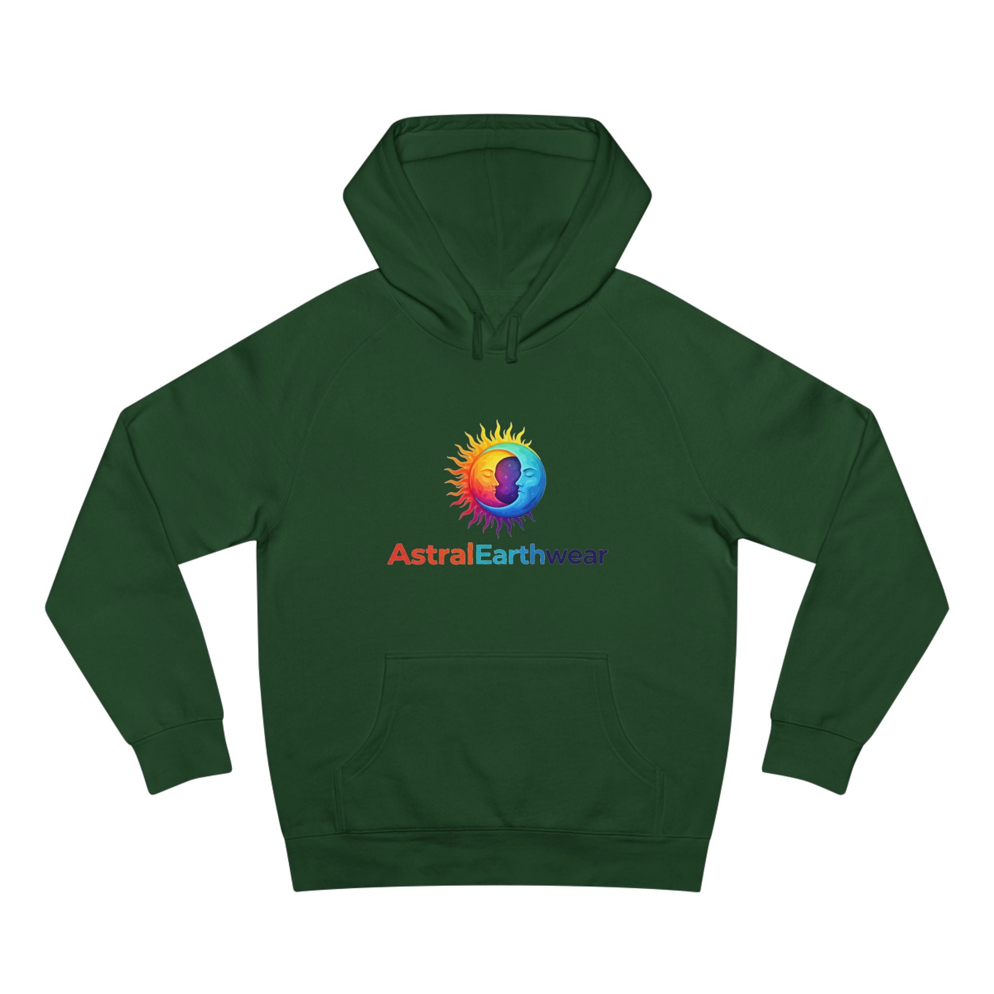 Astral Earthwear Unisex Hoodie, Cozy Gift for Space Lovers, Astrology Apparel, Everyday Sweatshirt, Ideal for Birthdays
