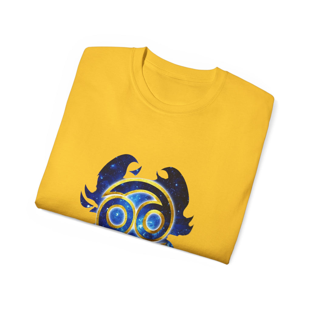 Cancer Zodiac Tee, Unisex Cotton T-Shirt, Astrology Gift, Horoscope Shirt, Birthday Outfit, Celestial Apparel