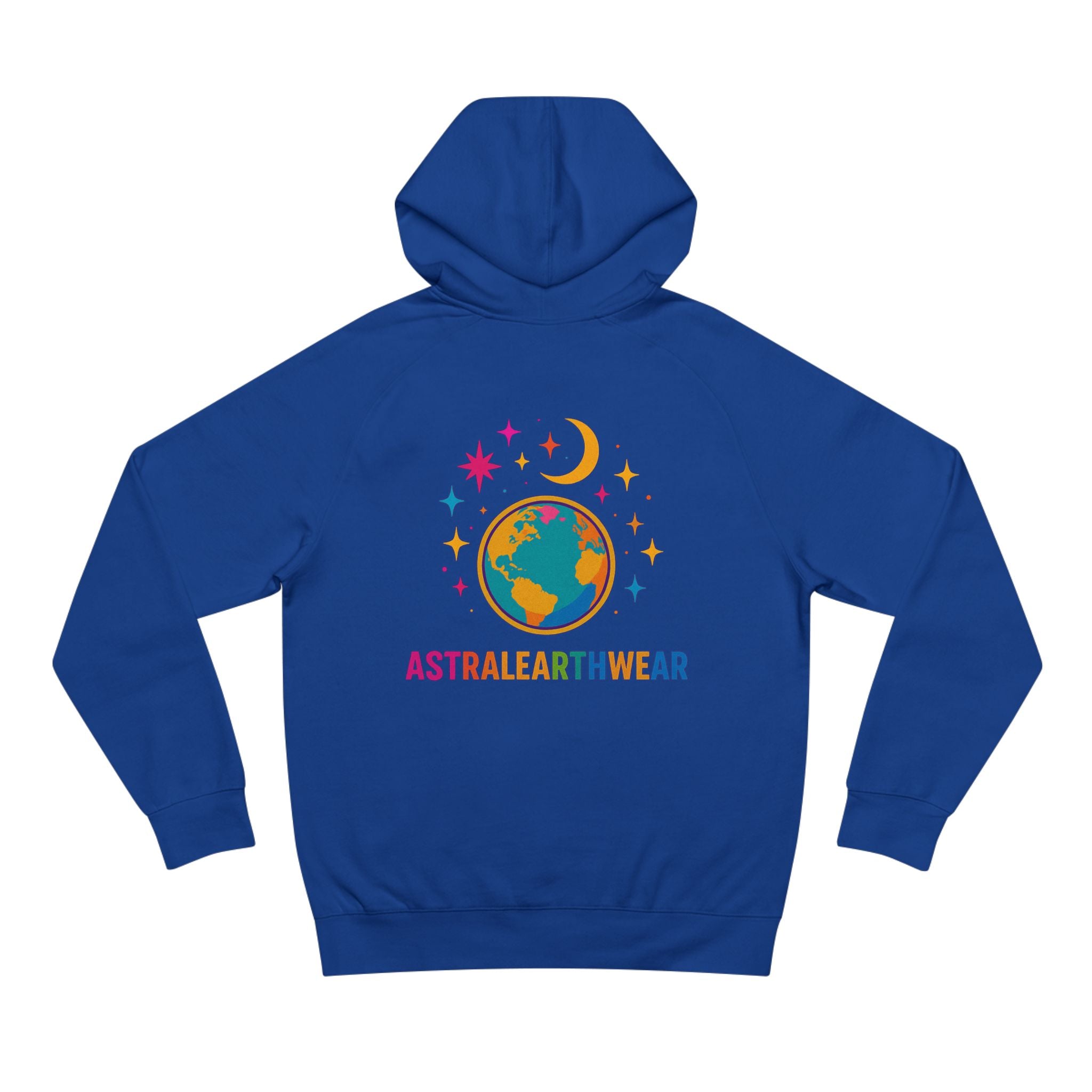 Astral Earthwear Unisex Hoodie, Cozy Gift for Space Lovers, Astrology Apparel, Everyday Sweatshirt, Ideal for Birthdays