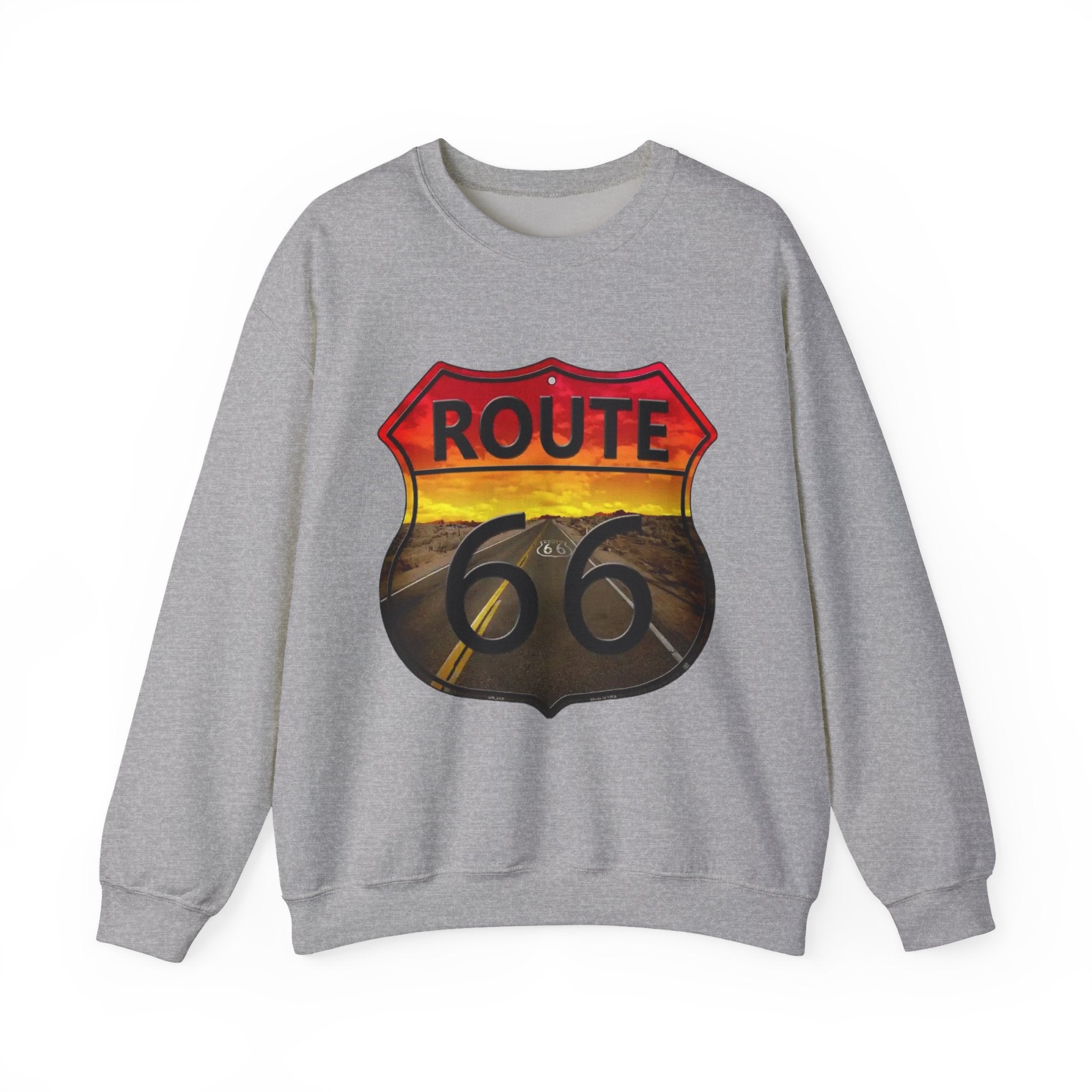 Route 66 Adventure Crewneck Sweatshirt - Unisex Heavy Blend™