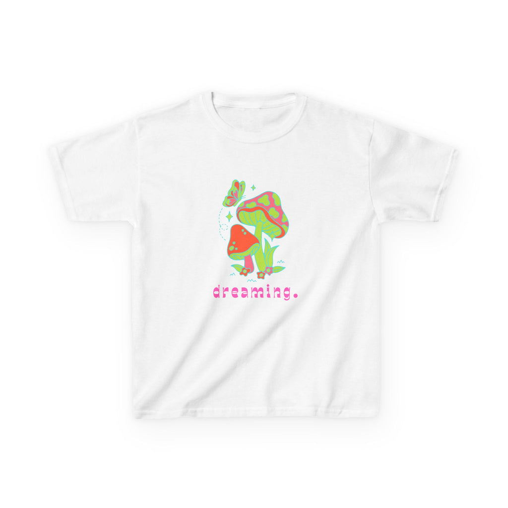 Kids Dreaming T-Shirt, Fun Kids Tee, Playful Cotton T-Shirt, Gift for Kids, Summer Tee, Whimsical Kids Apparel