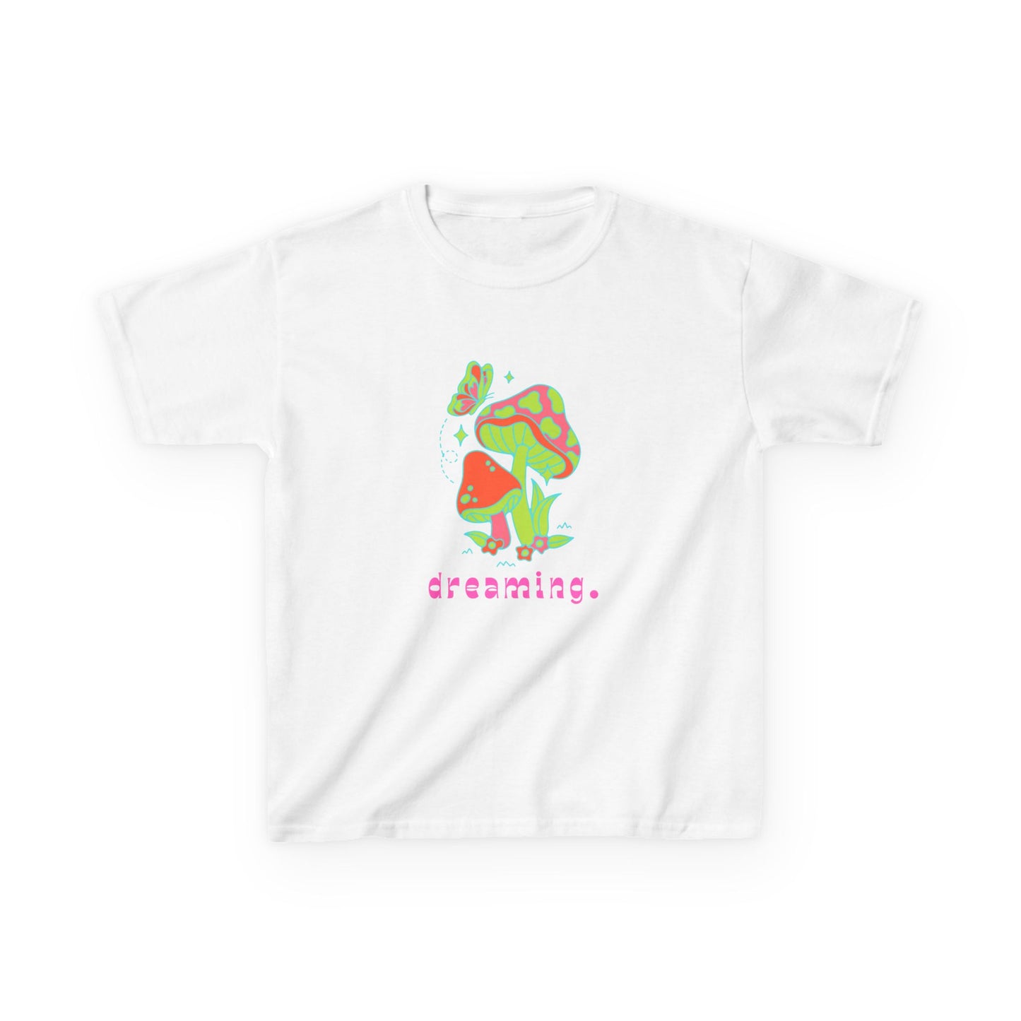 Kids Dreaming T-Shirt, Fun Kids Tee, Playful Cotton T-Shirt, Gift for Kids, Summer Tee, Whimsical Kids Apparel