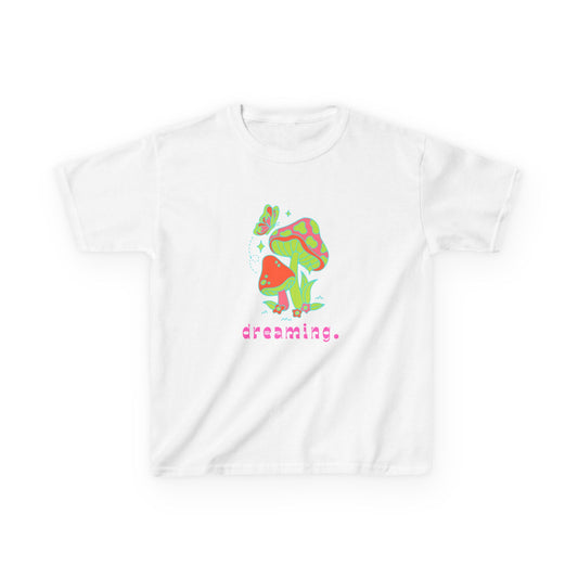 Kids Dreaming T-Shirt, Fun Kids Tee, Playful Cotton T-Shirt, Gift for Kids, Summer Tee, Whimsical Kids Apparel