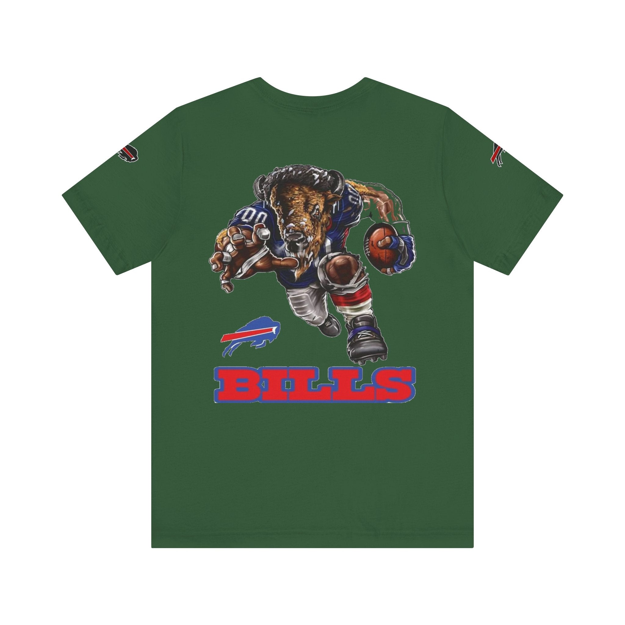 New York City & Bills Graphic Tee - Unisex Jersey Short Sleeve Shirt for Sports Fans