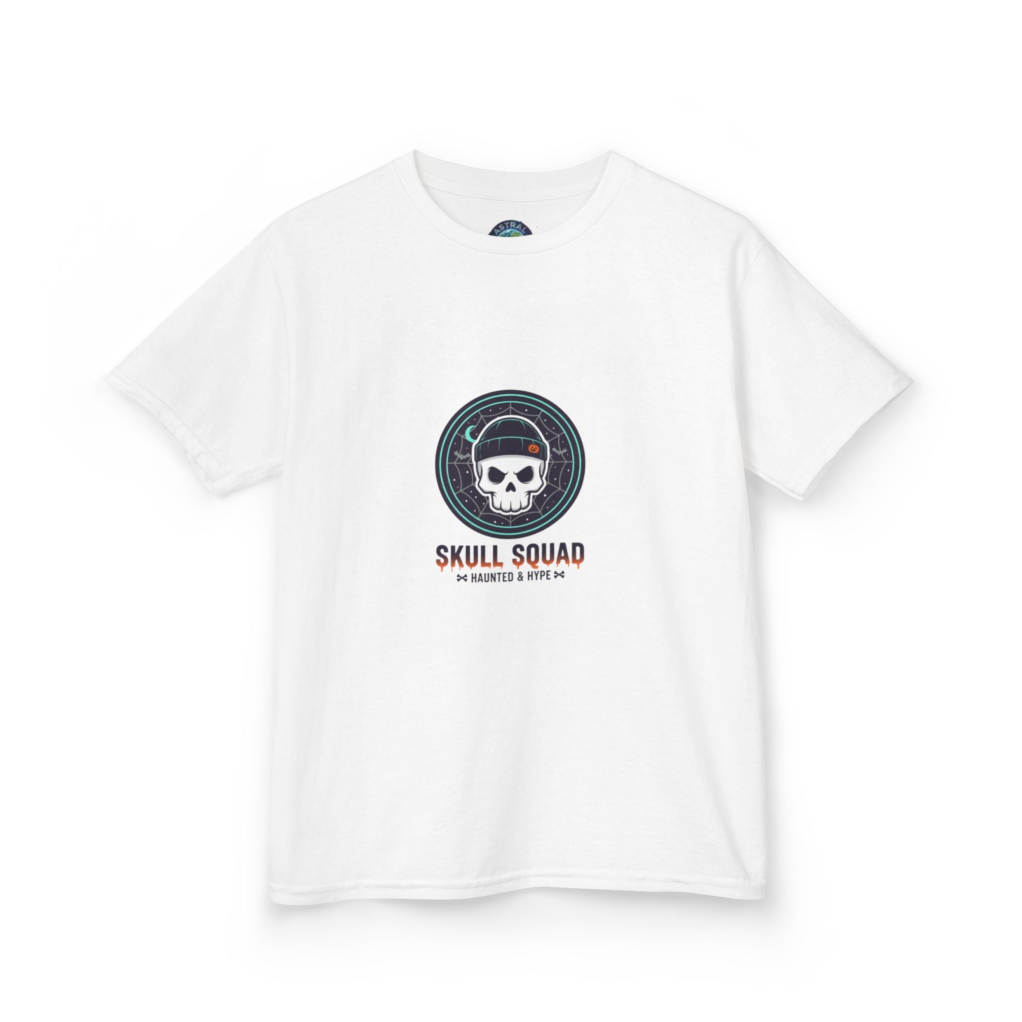 Cool Kids Skull Squad Tee, Youth Graphic T-Shirt, Halloween Shirt, Trendy Kids Apparel, Skull Lover Gift, Fun Casual Wear