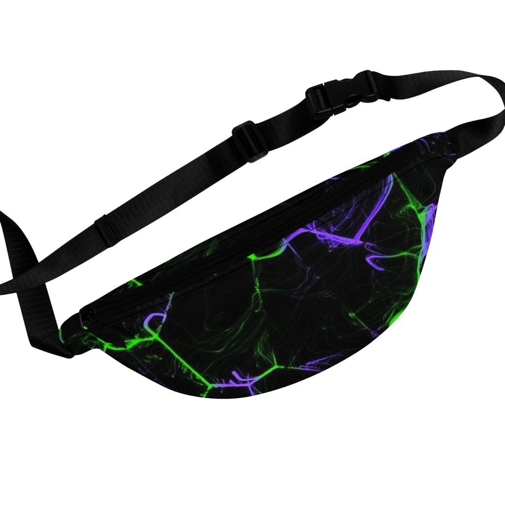 Electric Vibe Fanny Pack - Stylish Neon Bag for Festivals, Concerts, Travel, Party Wear, Outdoor Adventures