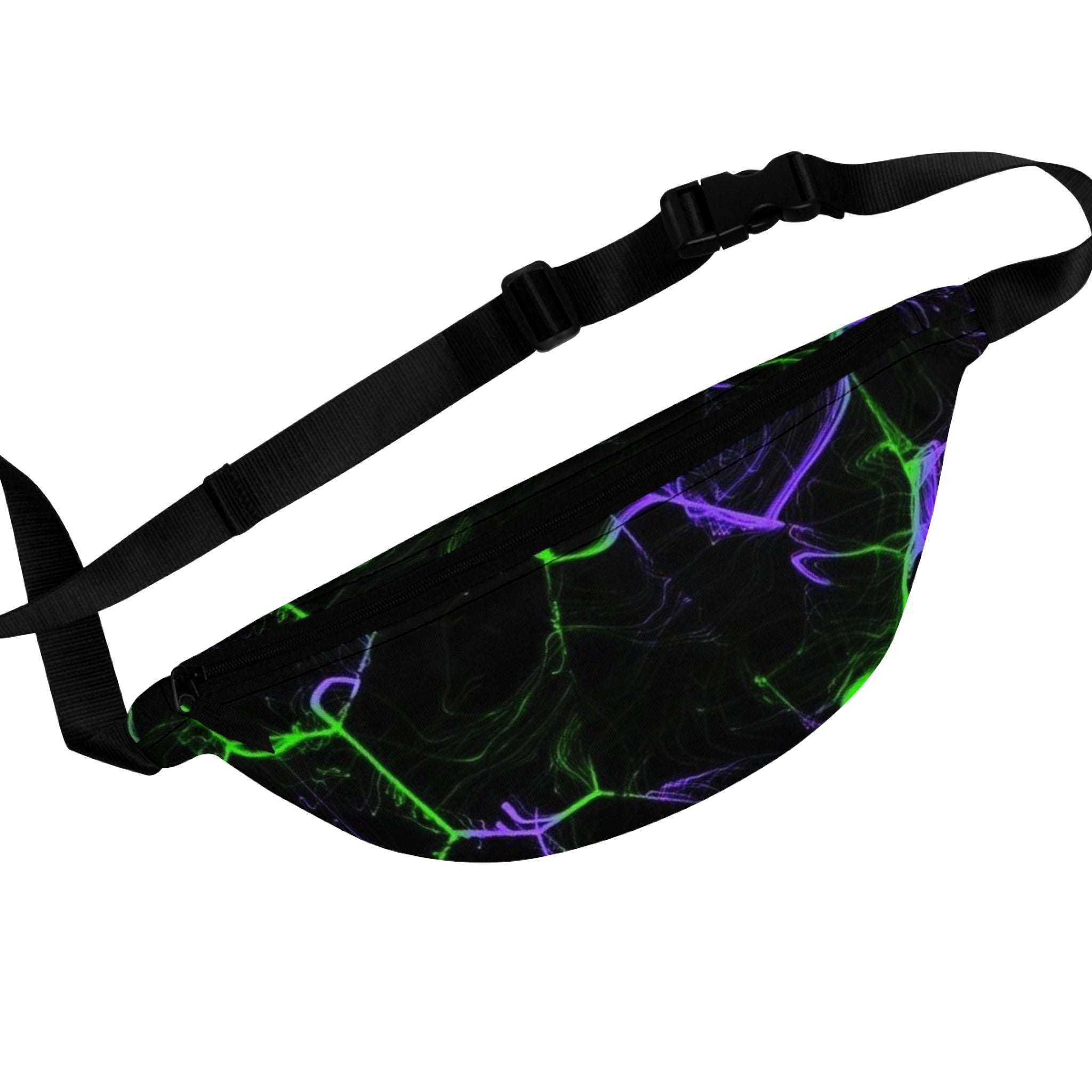 Electric Vibe Fanny Pack - Stylish Neon Bag for Festivals, Concerts, Travel, Party Wear, Outdoor Adventures
