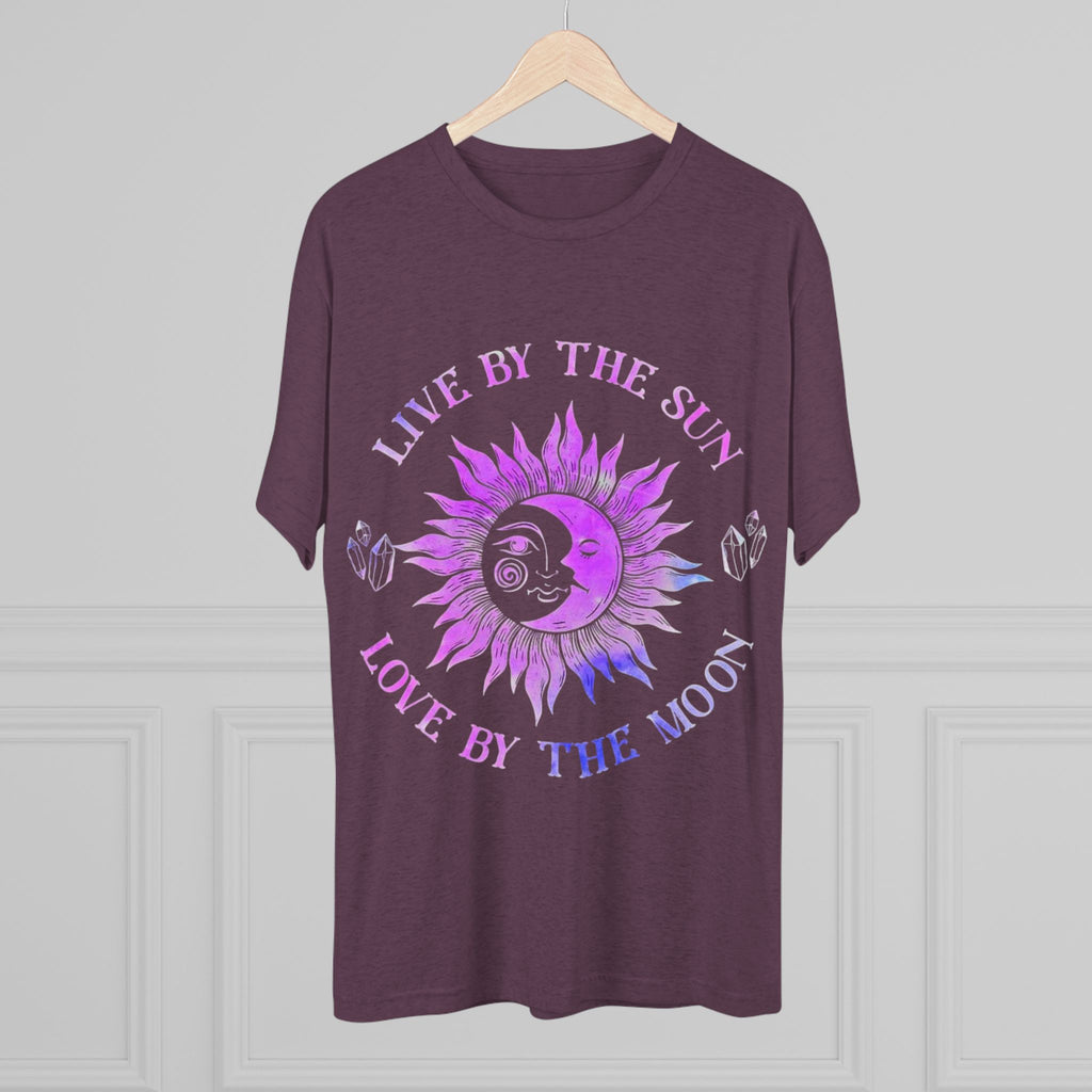 Live By The Sun, Love By The Moon T-Shirt, Unisex Graphic Tee, Astrology Shirt, Spiritual Apparel, Gift for Star Lovers