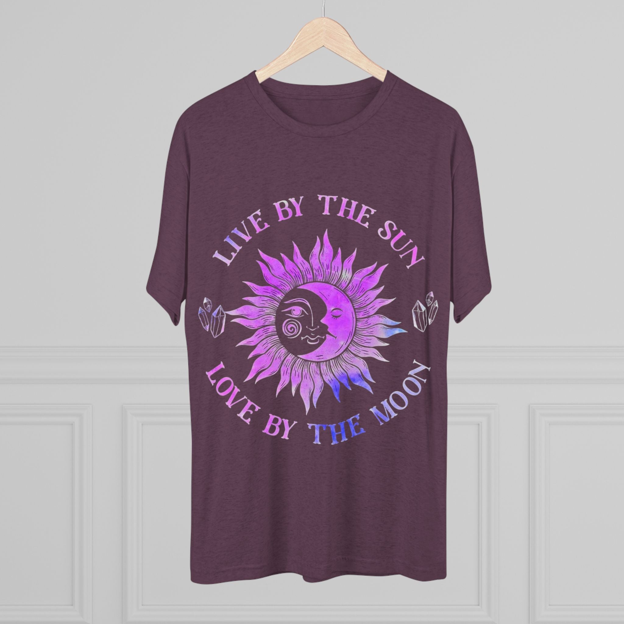 Live By The Sun, Love By The Moon T-Shirt, Unisex Graphic Tee, Astrology Shirt, Spiritual Apparel, Gift for Star Lovers