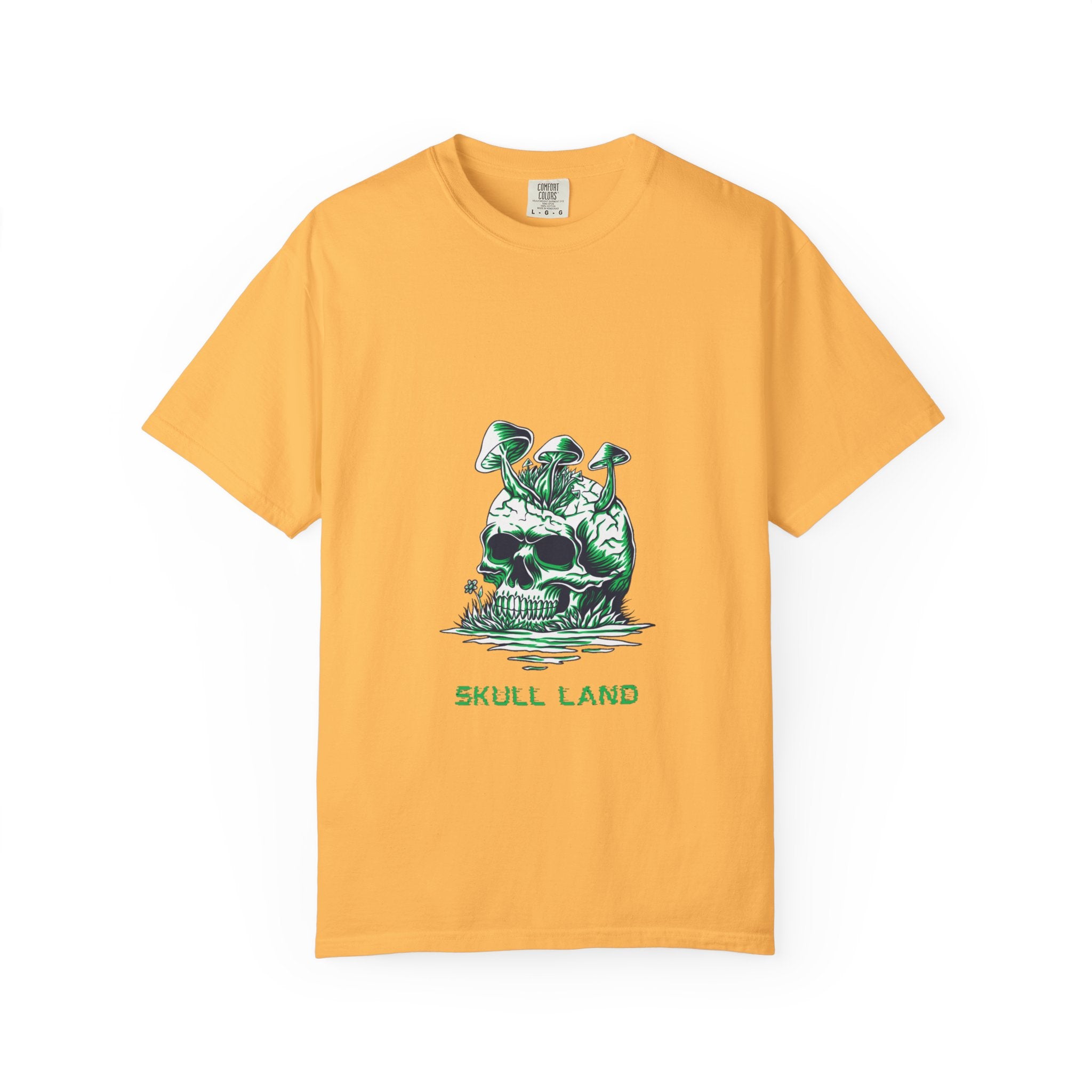 Unisex Skull Land T-Shirt - Cool Design for Eco-Conscious Trendsetters