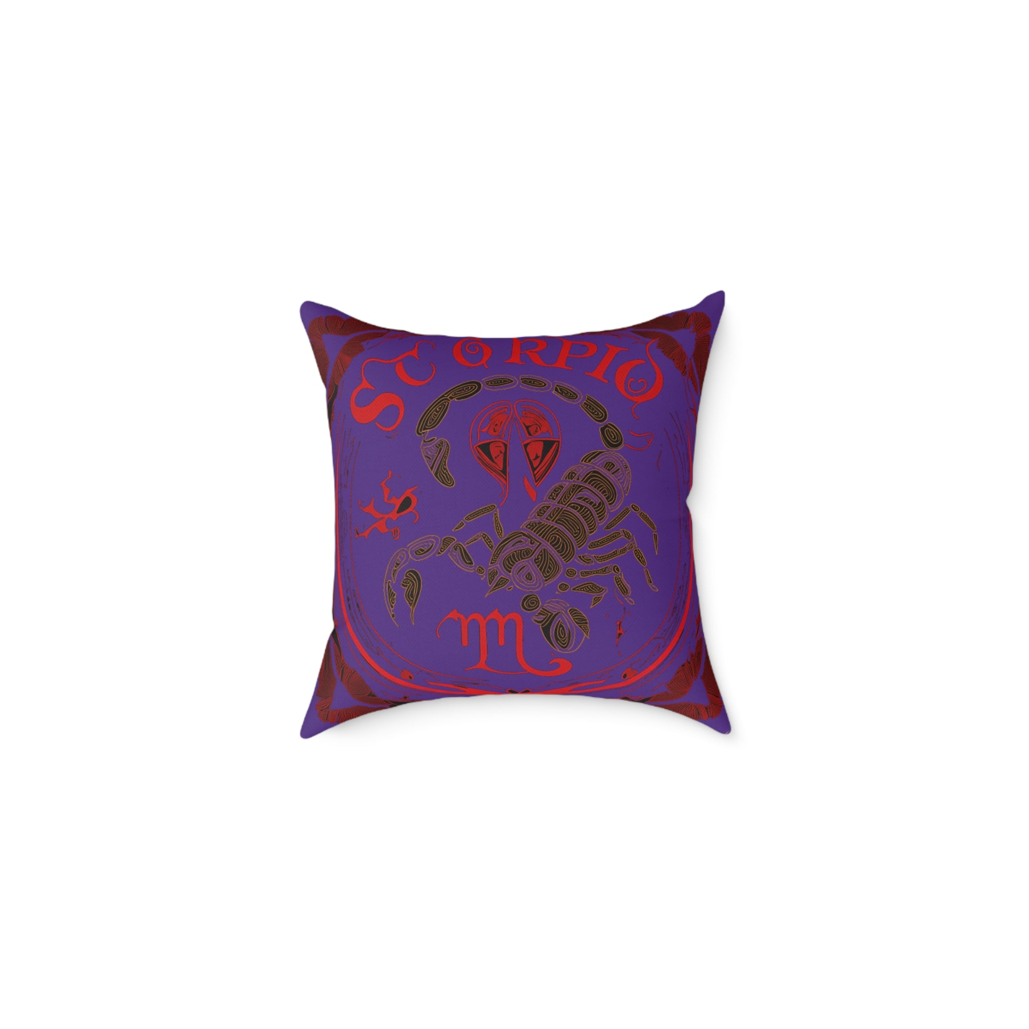 Scorpio Zodiac Pillow, Astrology Gift, Home Decor Cushion, Personalized Star Sign Throw Pillow, Scorpio Decor for Astrology Lovers