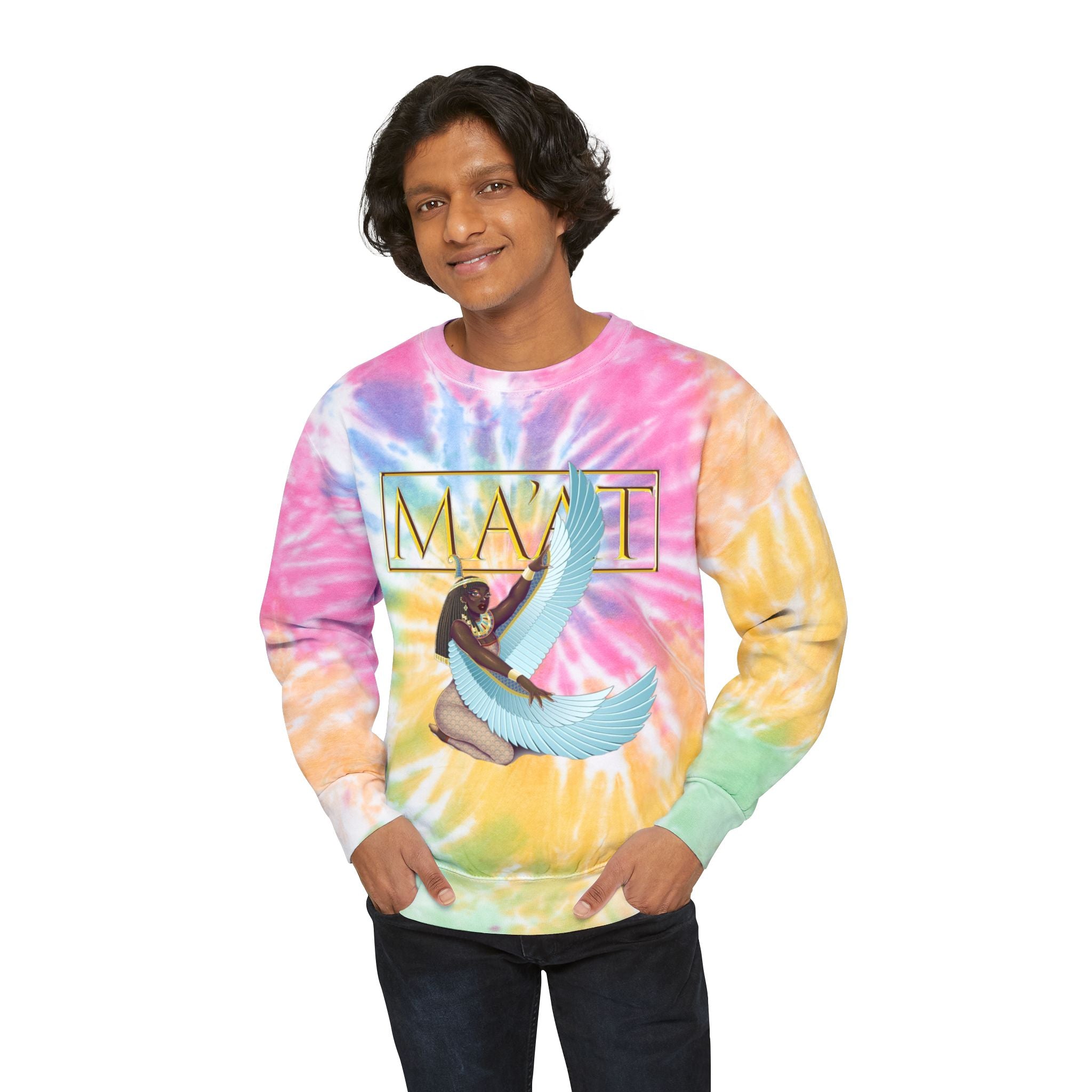 Aesthetic Tie-Dye Sweatshirt for Comfort Lovers, Unisex Apparel, Stylish Gift for Her/Him, Cozy Layering for All Occasions, Fashion [...]
