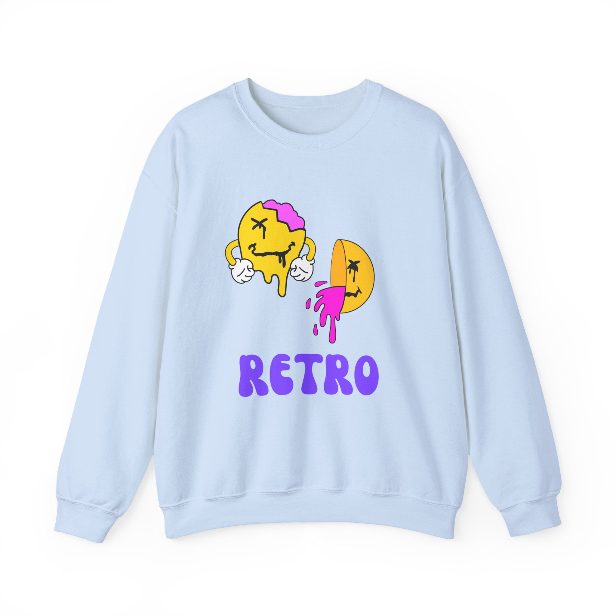 Retro Vibes Sweatshirt, Vintage Crewneck Jumper, 90s Style Pullover, Classic Sweater, Hipster Top
