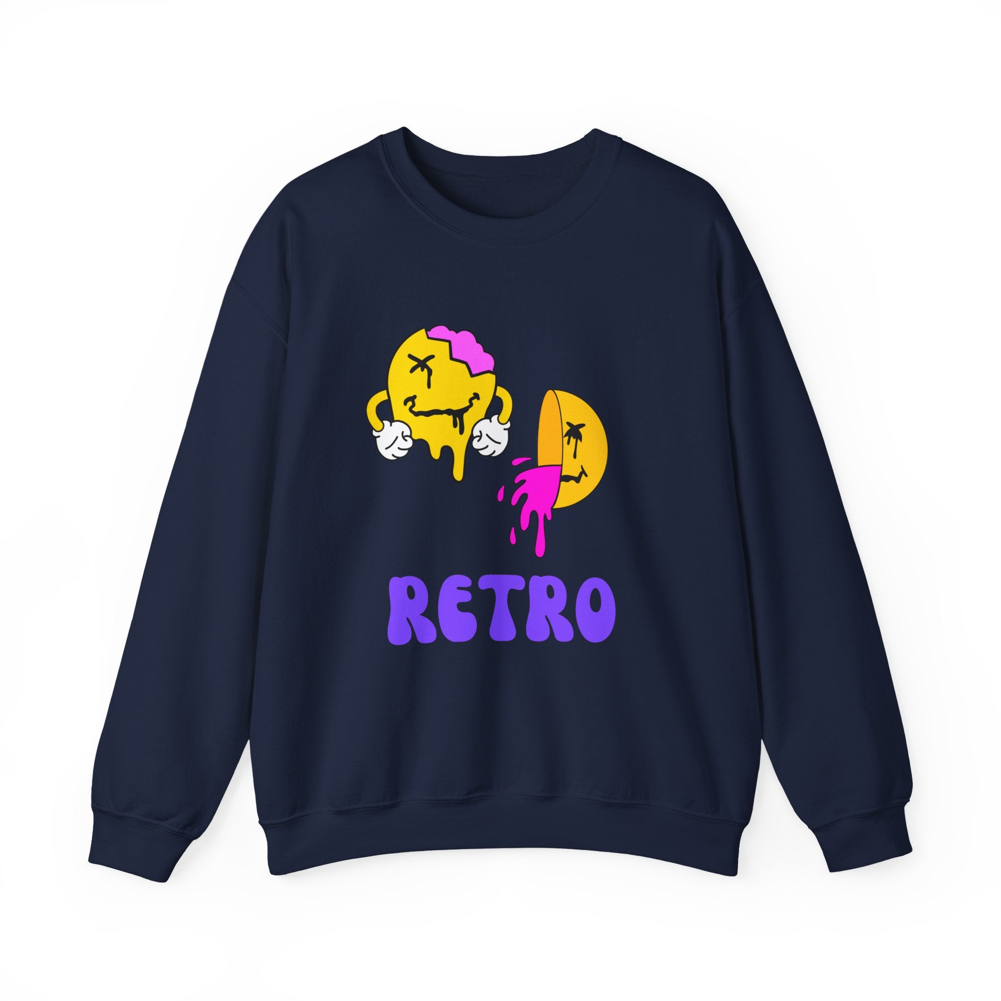 Retro Vibes Sweatshirt, Vintage Crewneck Jumper, 90s Style Pullover, Classic Sweater, Hipster Top