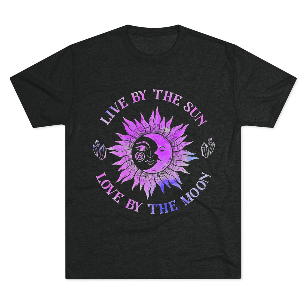 Live By The Sun, Love By The Moon T-Shirt, Unisex Graphic Tee, Astrology Shirt, Spiritual Apparel, Gift for Star Lovers