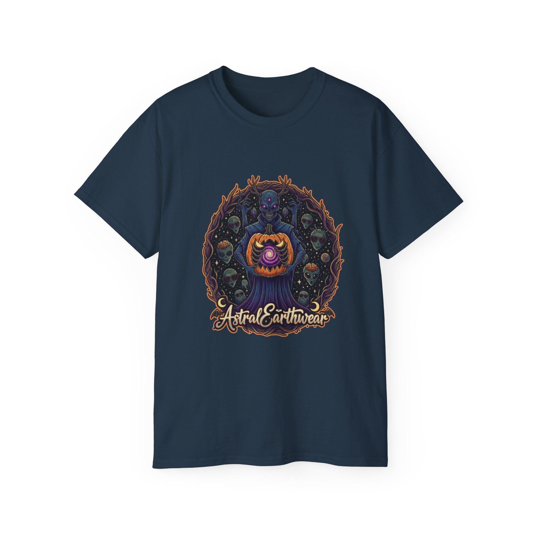 Astral Earthwear Unisex Ultra Cotton Tee - Magical Graphic Shirt for Meditation, Spirituality & Nature Lovers