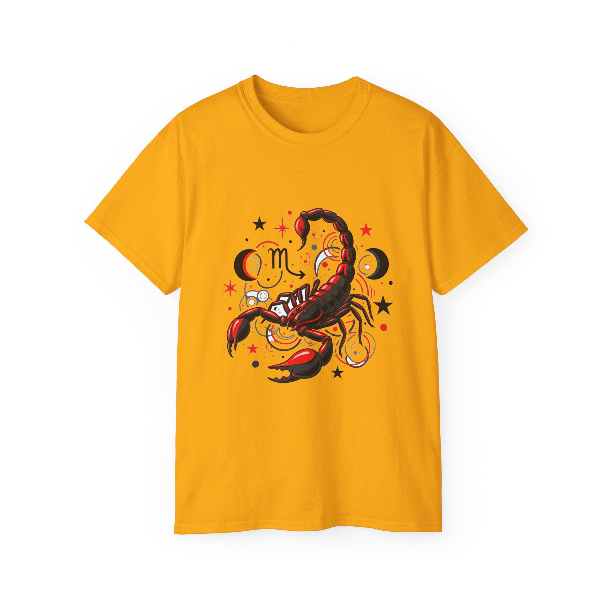 Scorpio Zodiac Tee - Unisex Cotton Shirt, Astrology Gift, Horoscope Tee, Birthday Present, Celestial Apparel