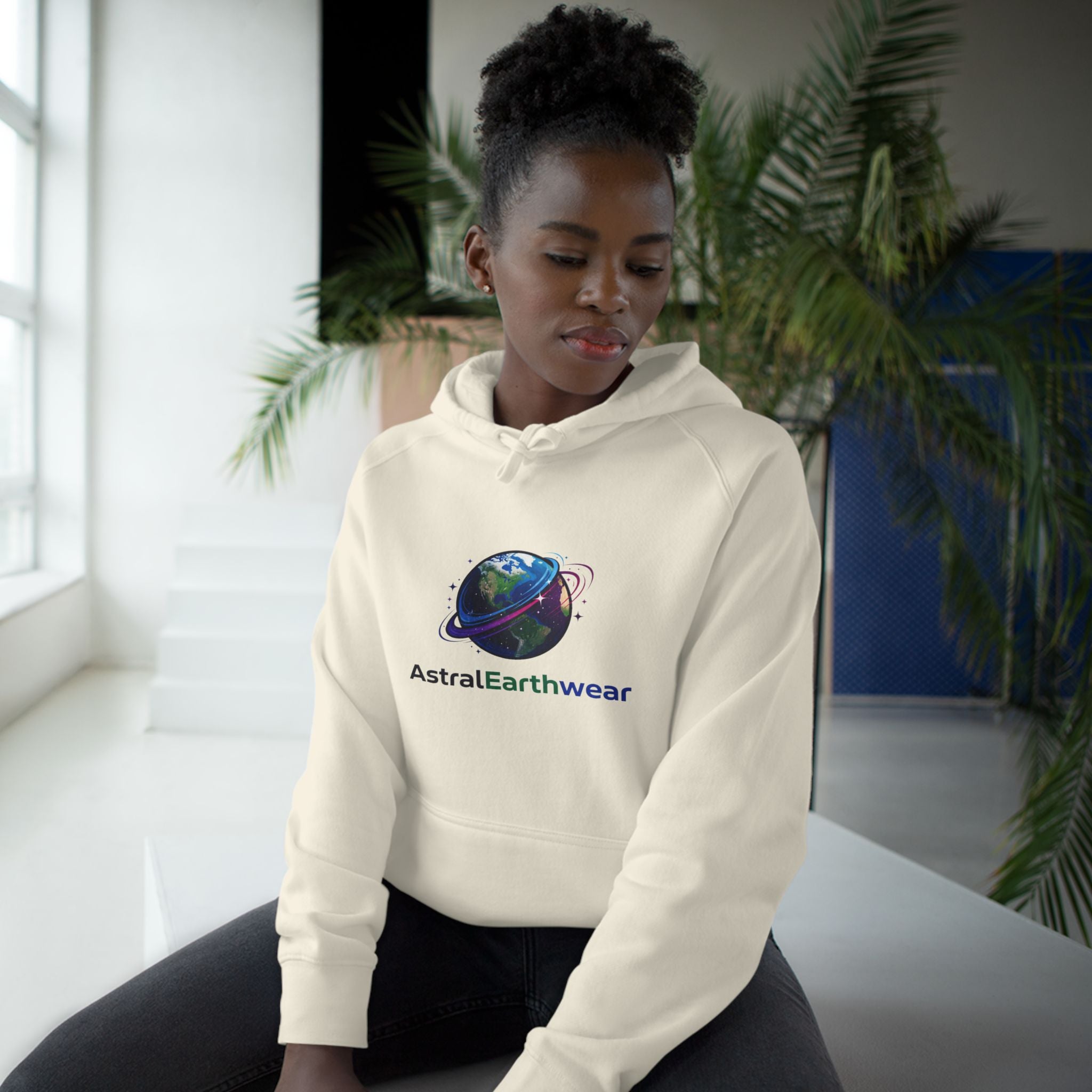 Astral Earth Hoodie - Unisex, Trendy Graphic Sweatshirt for Nature Lovers, Cozy Casual Wear for Festivals, Perfect Gift