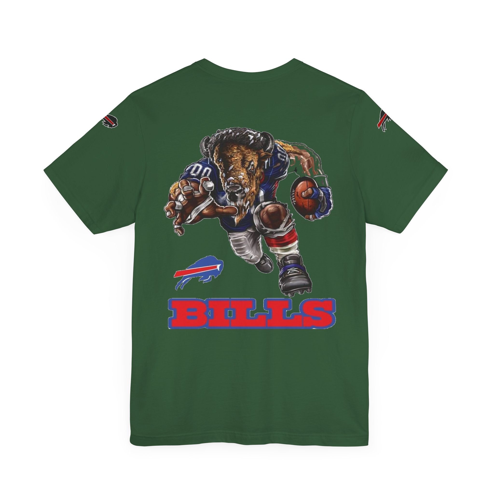 New York City & Bills Graphic Tee - Unisex Jersey Short Sleeve Shirt for Sports Fans