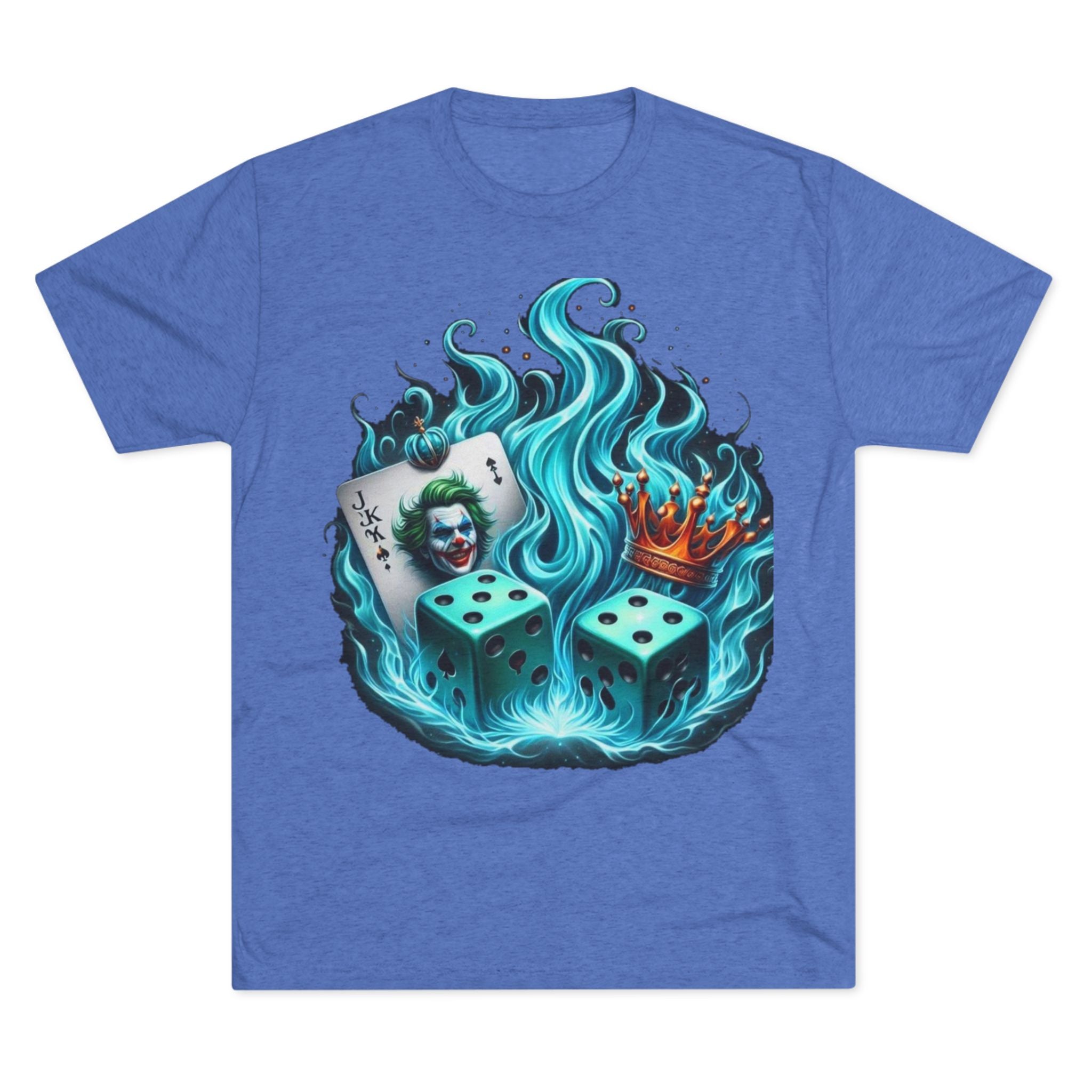 Gaming-Inspired Crew Tee: Joker Design, Cool Graphic T-Shirt, Casual Wear for Gamers, Perfect Gift for Game Night, Unique Collectible