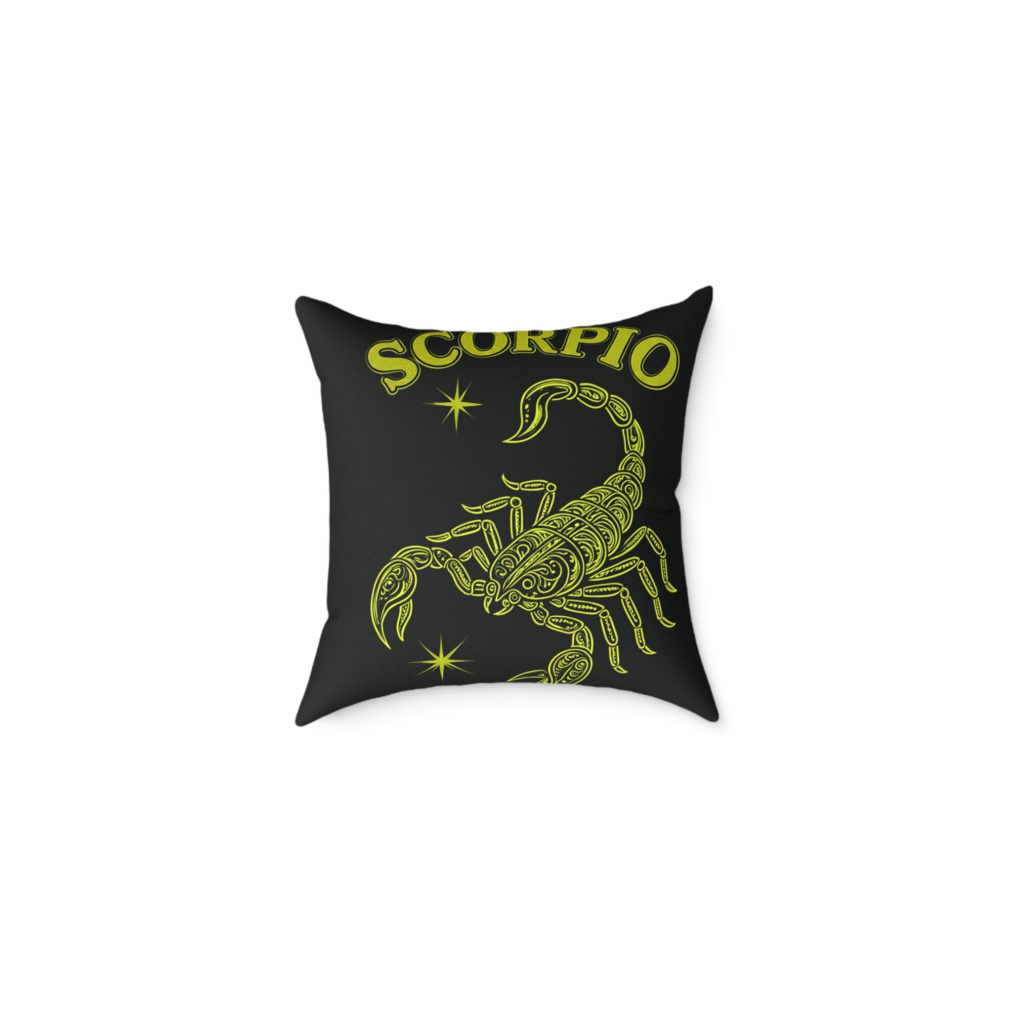 Scorpio Zodiac Pillow - Astrology Home Decor, Birthday Gift, Horoscope Themed Cushion, Personalized Astrology Gift, Celestial Decor