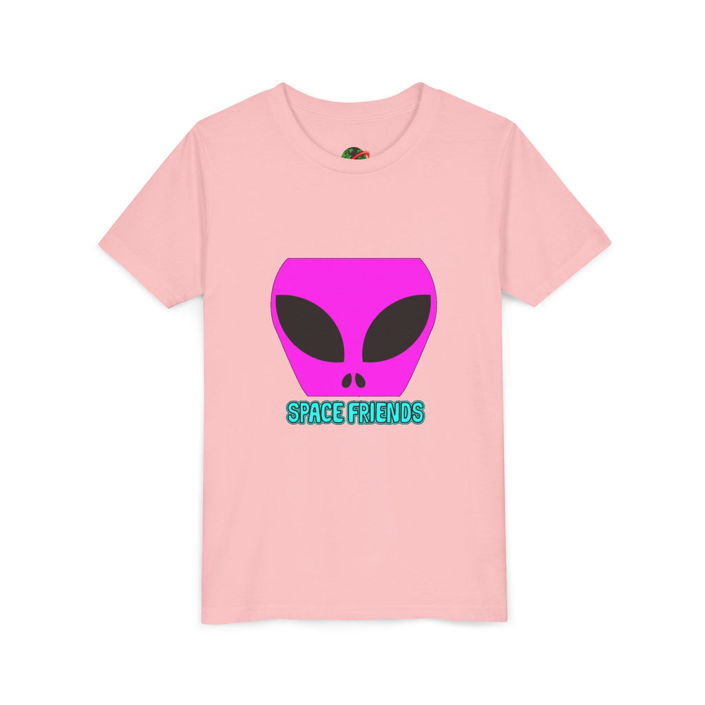 Alien Friends Youth Tee - Fun Graphic T-Shirt for Kids, UFO Lovers, Space Theme Shirt, Birthday Gift, Halloween Costume