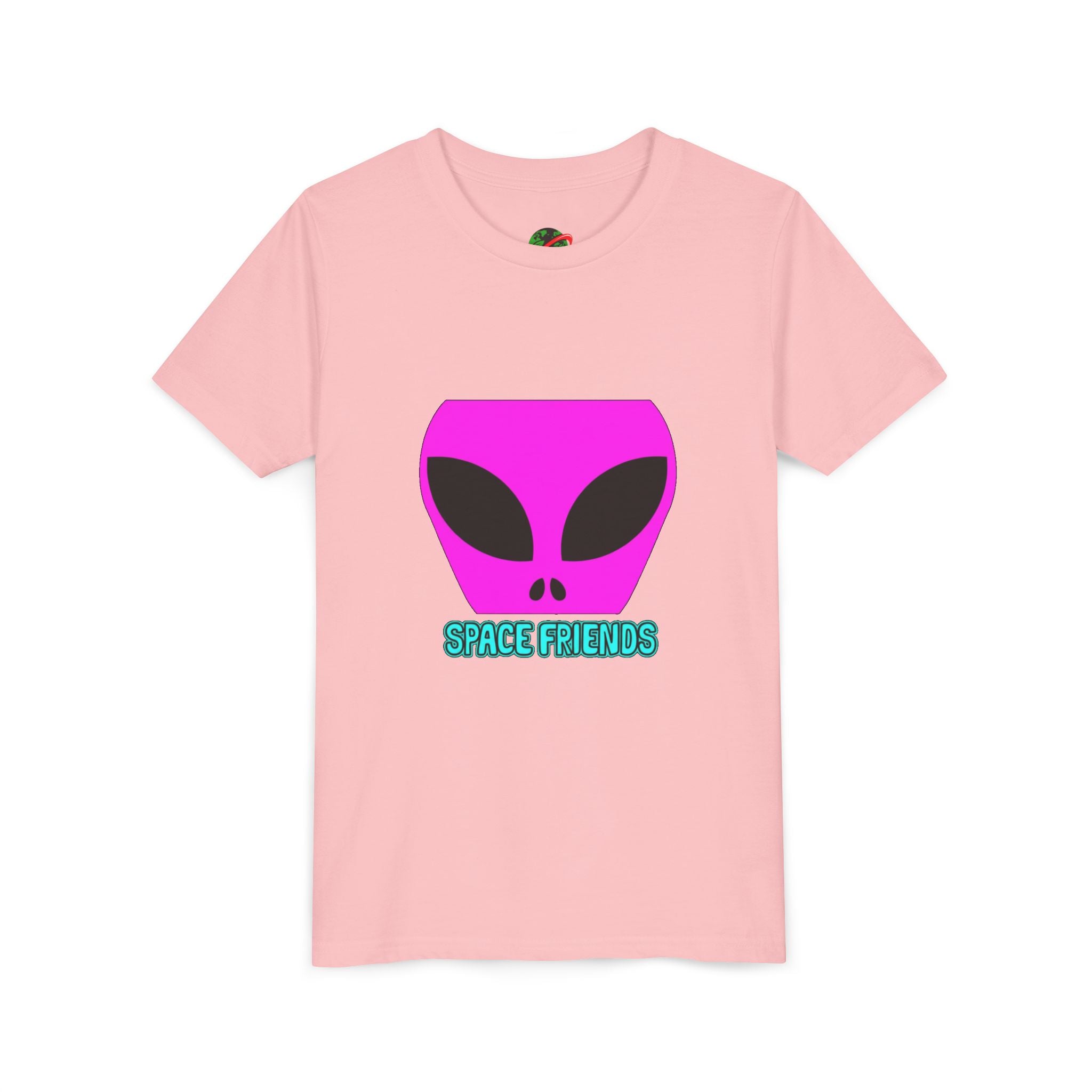 Alien Friends Youth Tee - Fun Graphic T-Shirt for Kids, UFO Lovers, Space Theme Shirt, Birthday Gift, Halloween Costume
