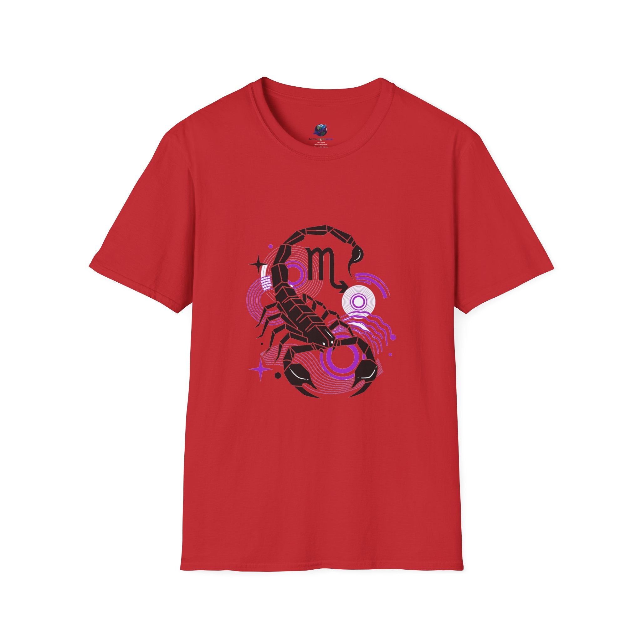 Scorpio Zodiac T-Shirt | Astrology Gift, Horoscope Tee, Unisex Softstyle Shirt, Birthday Present, Horoscope Apparel