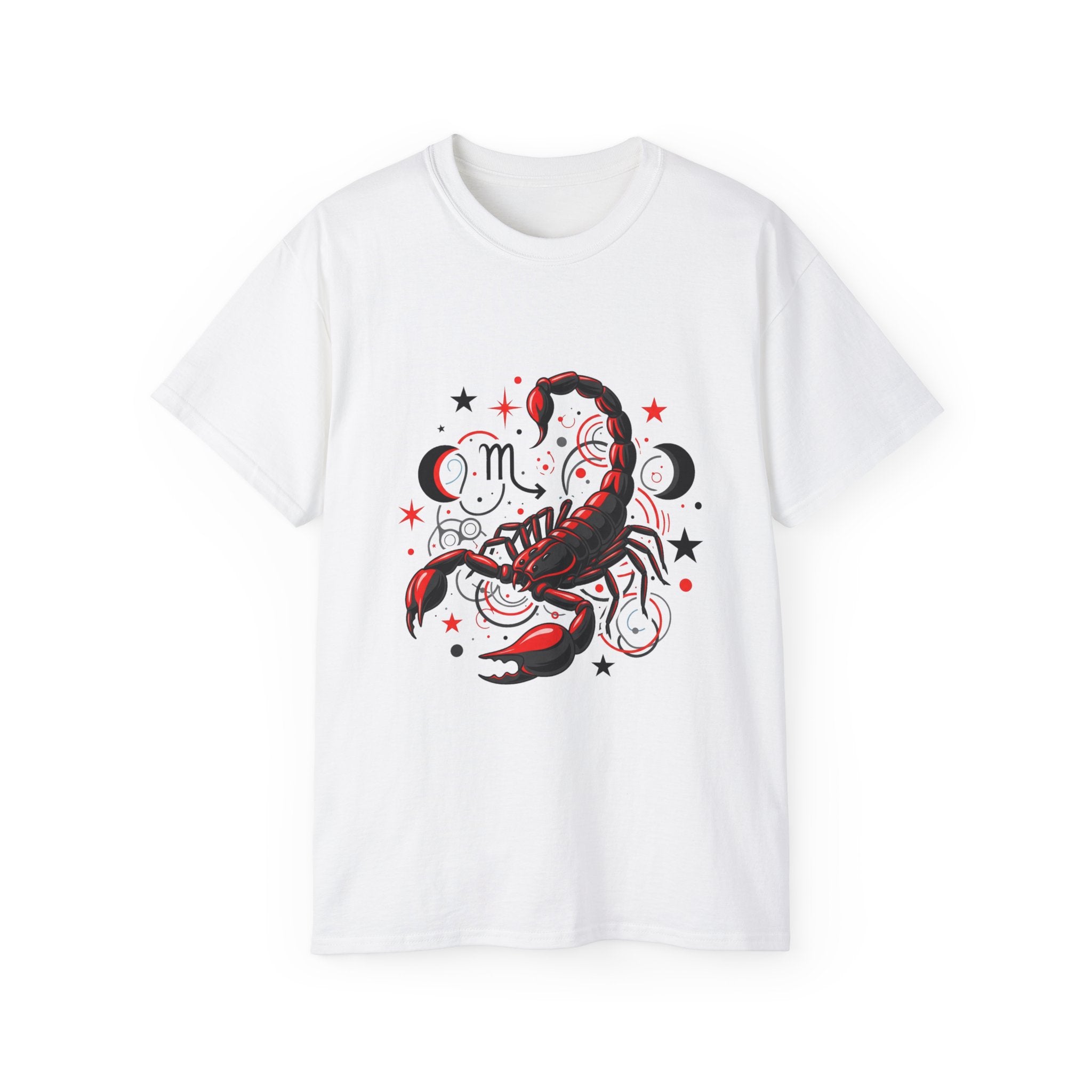 Scorpio Zodiac Tee - Unisex Cotton Shirt, Astrology Gift, Horoscope Tee, Birthday Present, Celestial Apparel